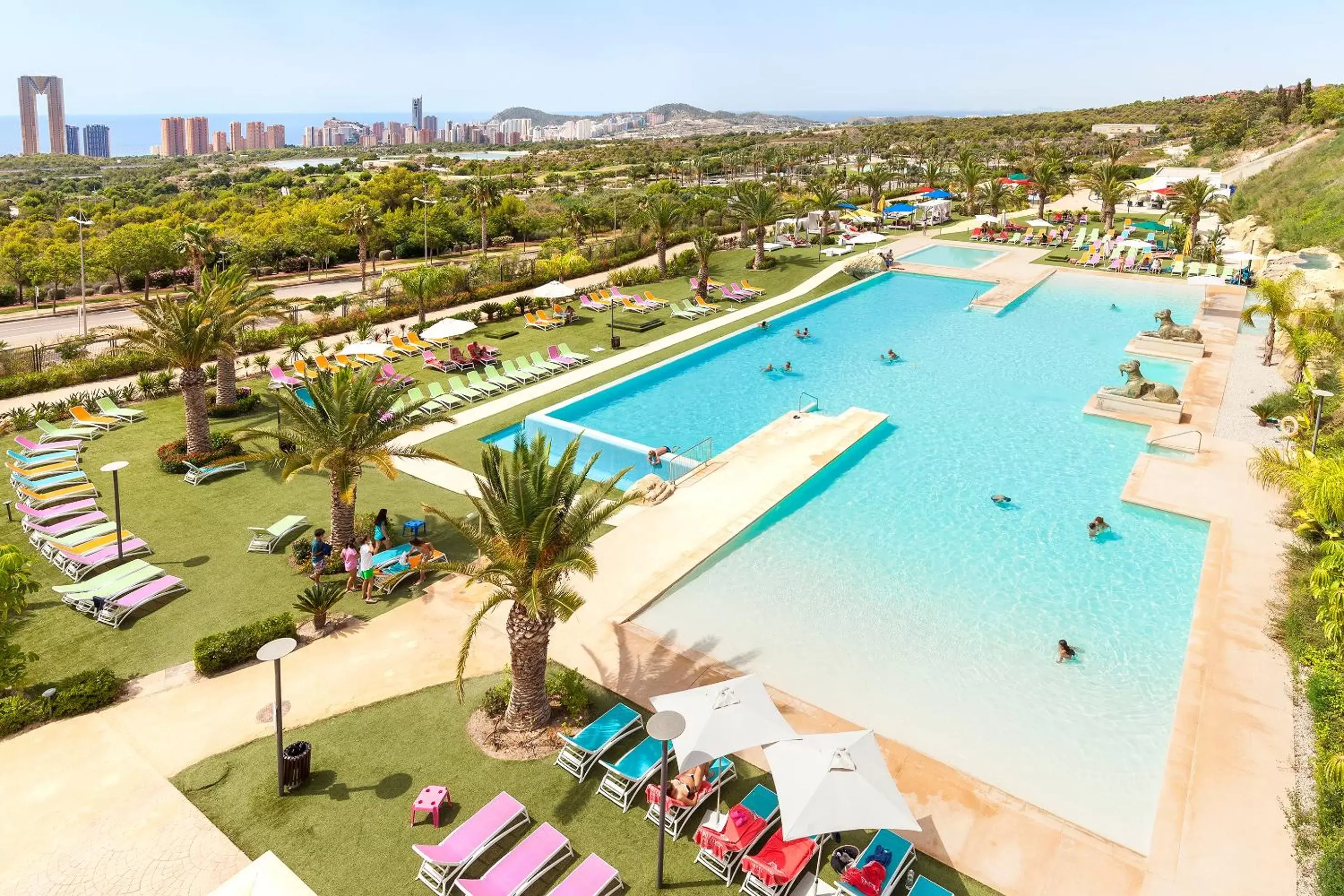 Swimming pool, Pool View in Grand Luxor Hotel