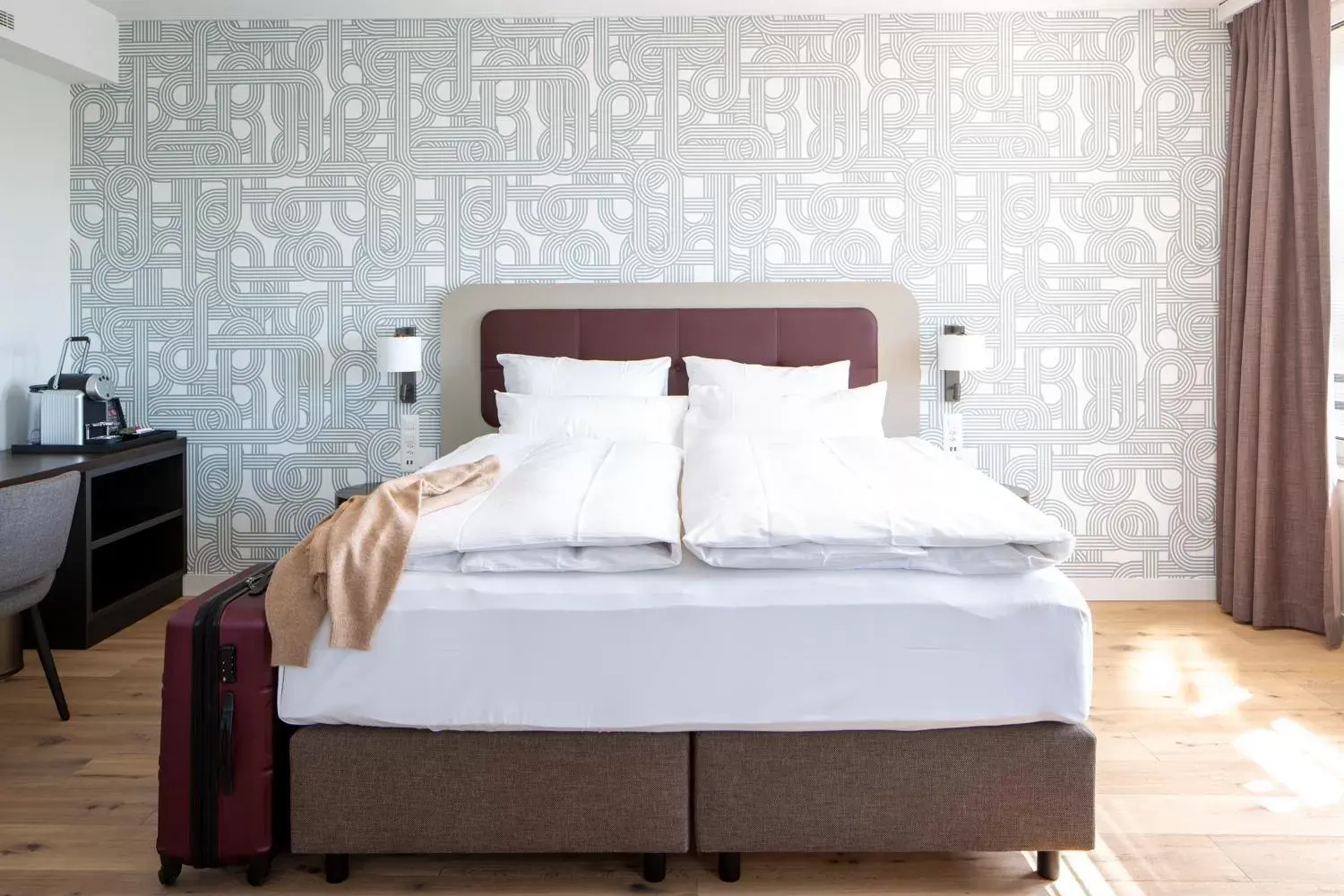 Bed in Hotel Walhalla Bed in Hotel Walhalla