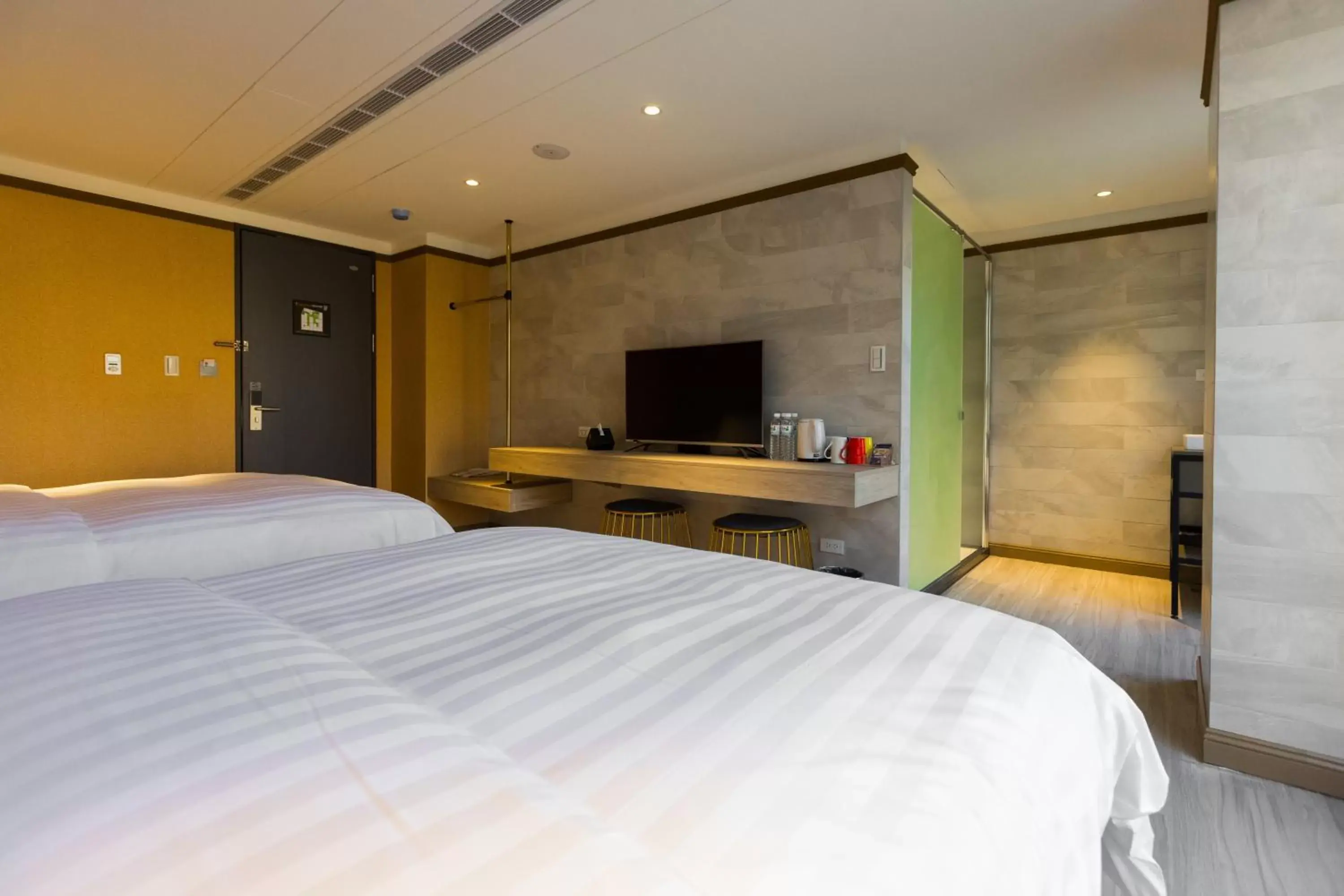 Bed in Q21 Hotel Bed in Q21 Hotel