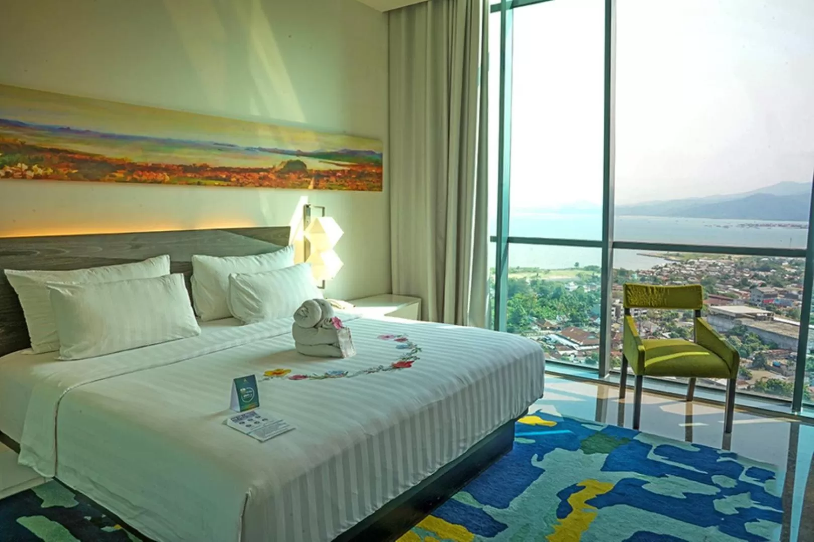 Bed in Novotel Lampung