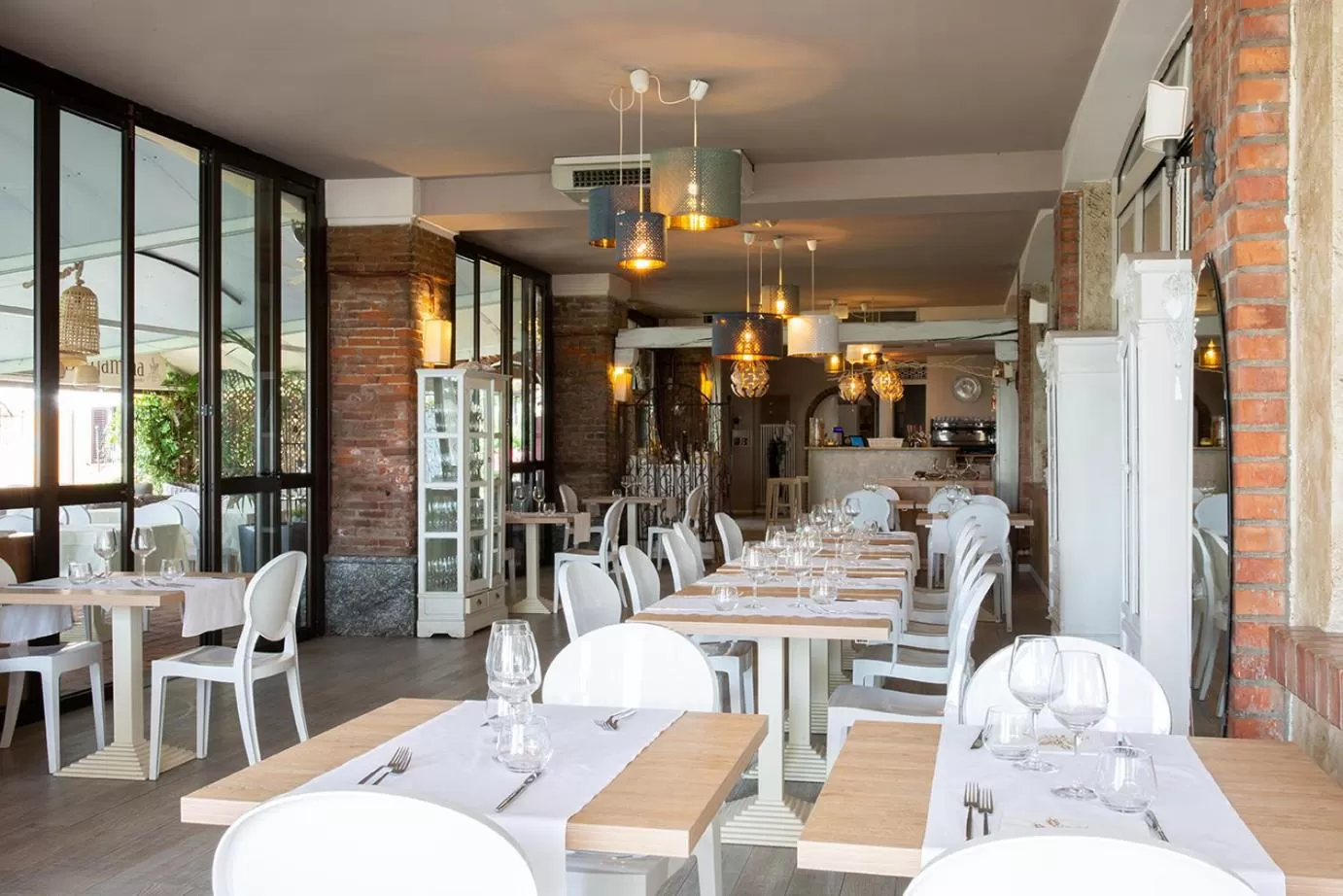 Restaurant/places to eat in La Bergamina Hotel & Restaurant
