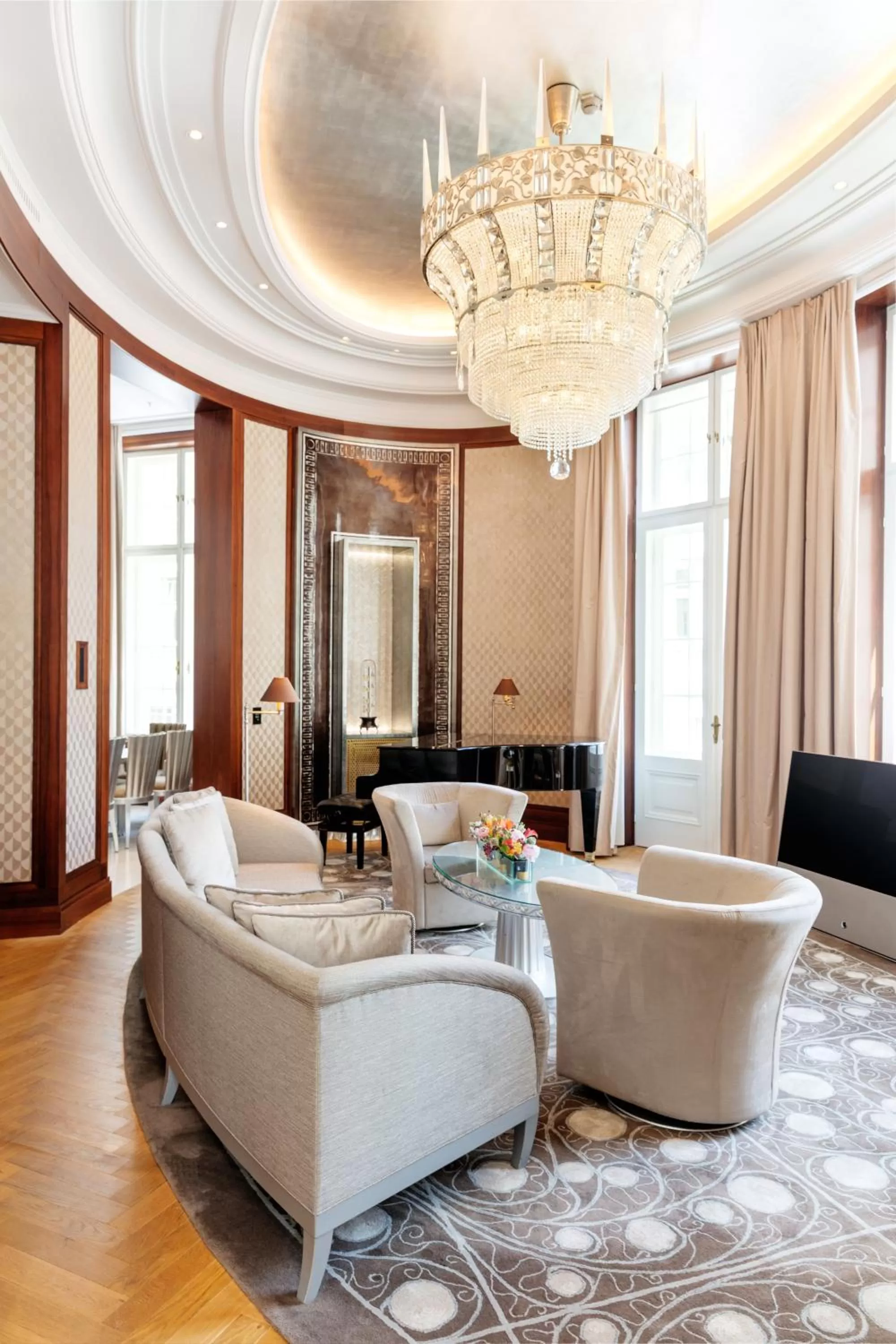 Living room in Park Hyatt Vienna