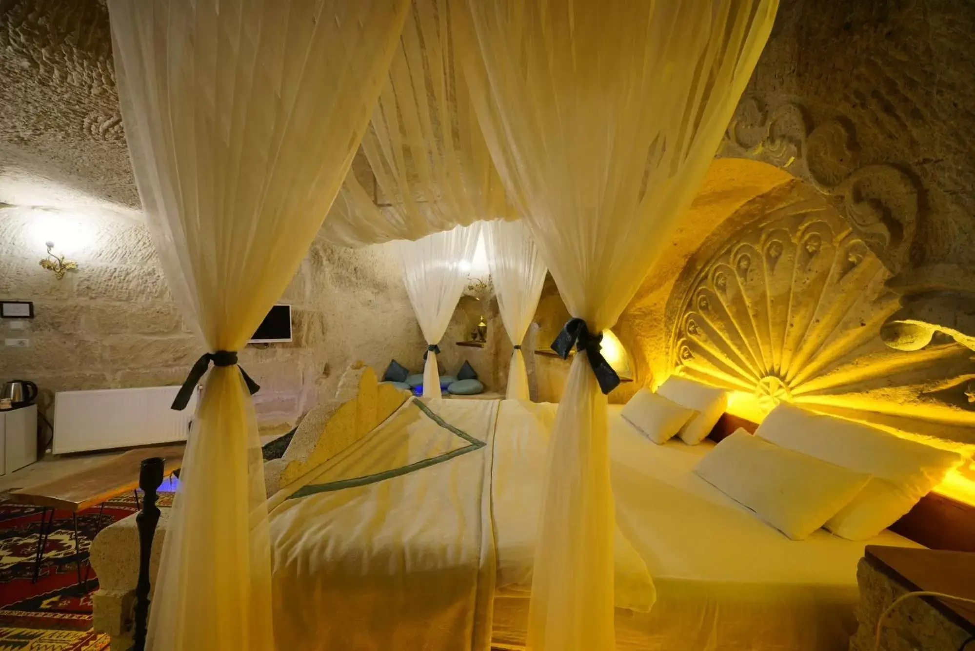 Bedroom, Banquet Facilities in Cappadocia Nar Cave House & Hot Swimming Pool