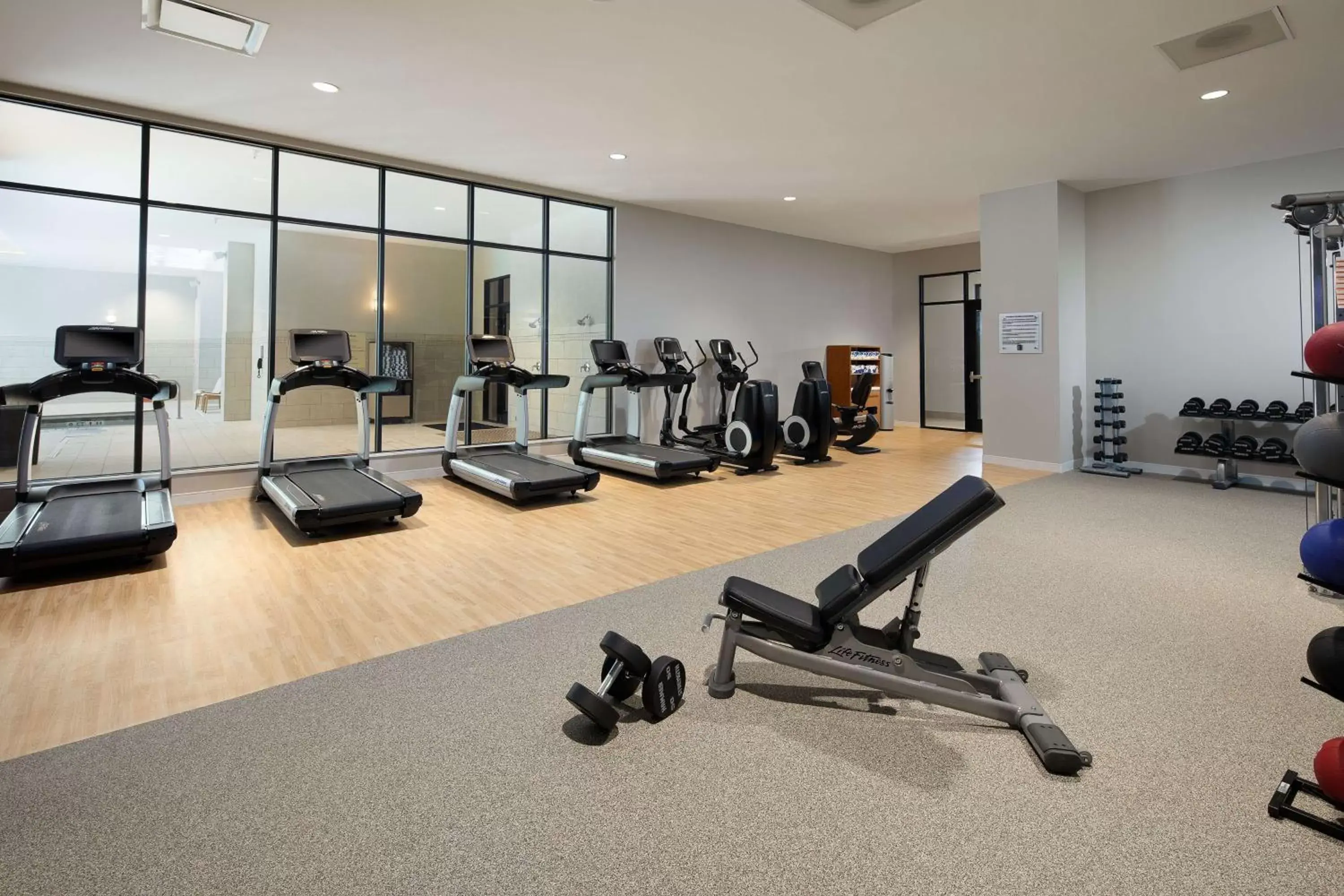 Fitness centre/facilities, Fitness Center/Facilities in Embassy Suites Amarillo Downtown