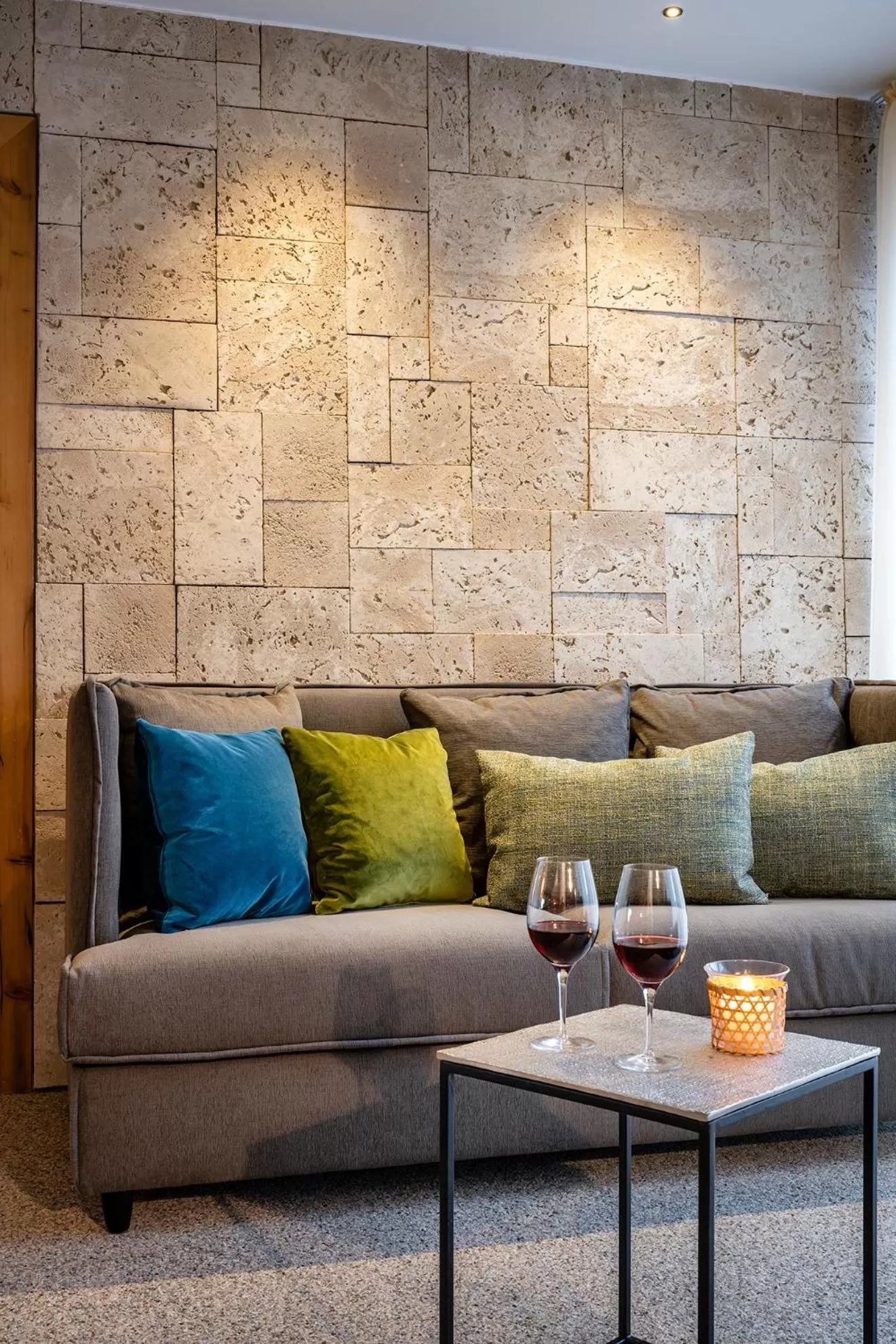 Communal lounge/ TV room in Landhaus Tanner