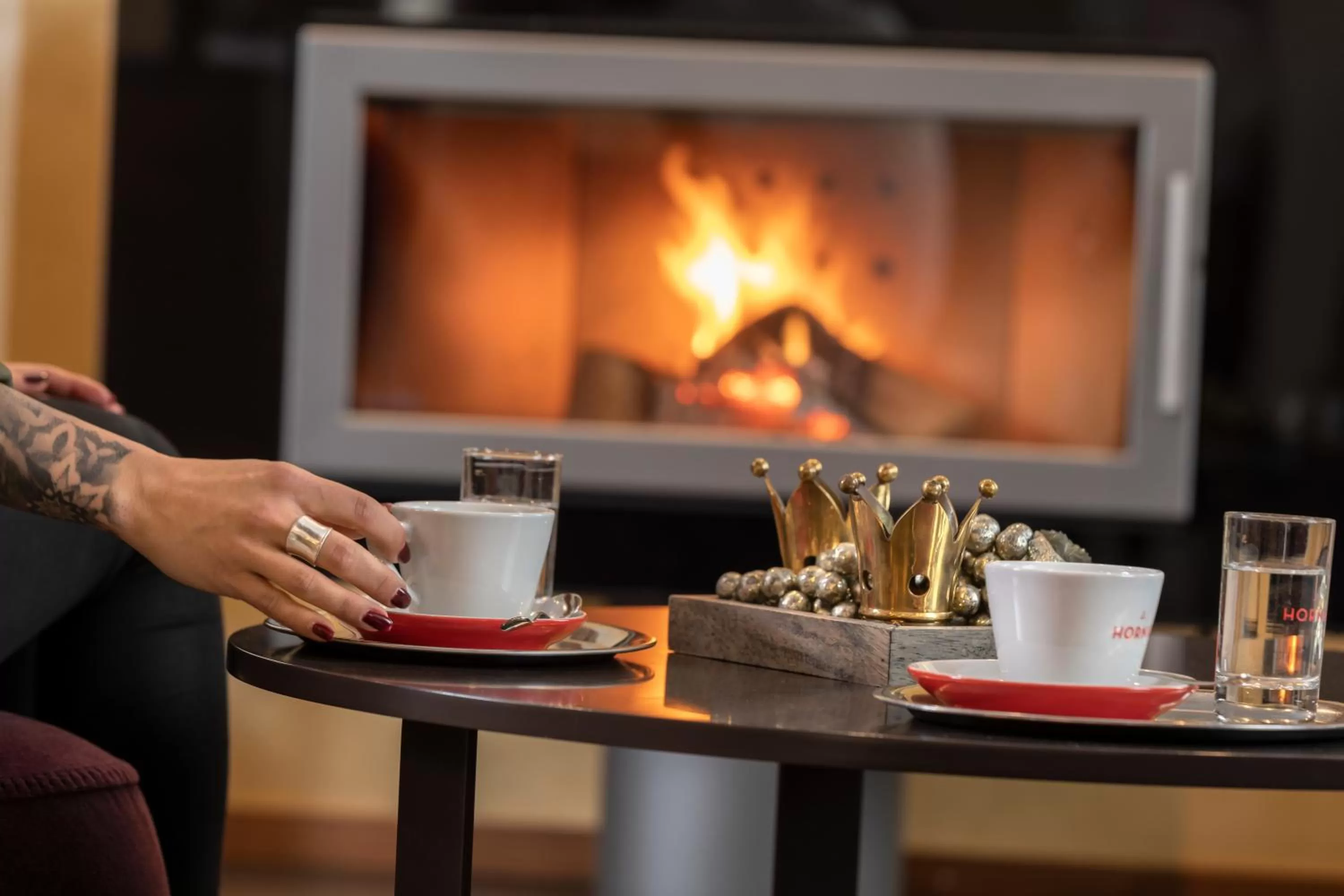 Lobby or reception in Hotel Krone ****S