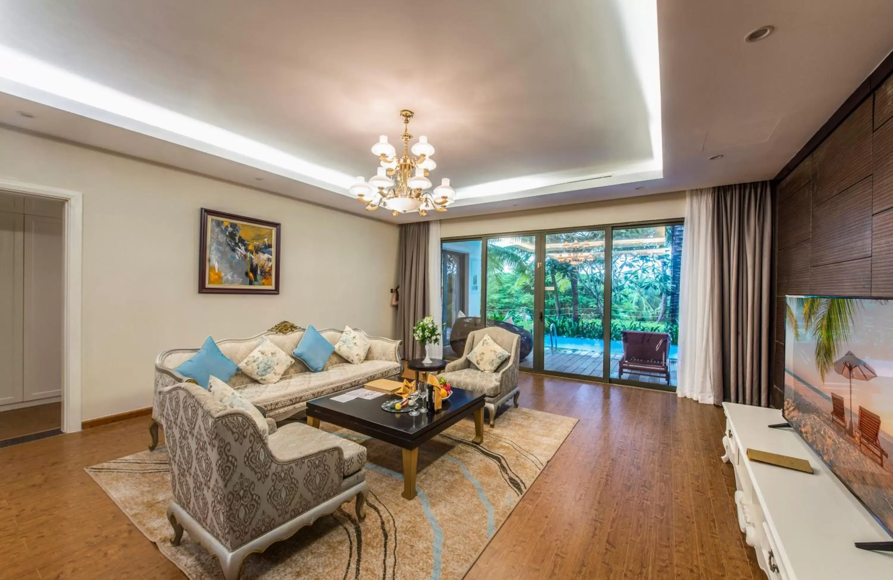 Living room, Seating Area in Vinpearl Resort & Spa Nha Trang Bay