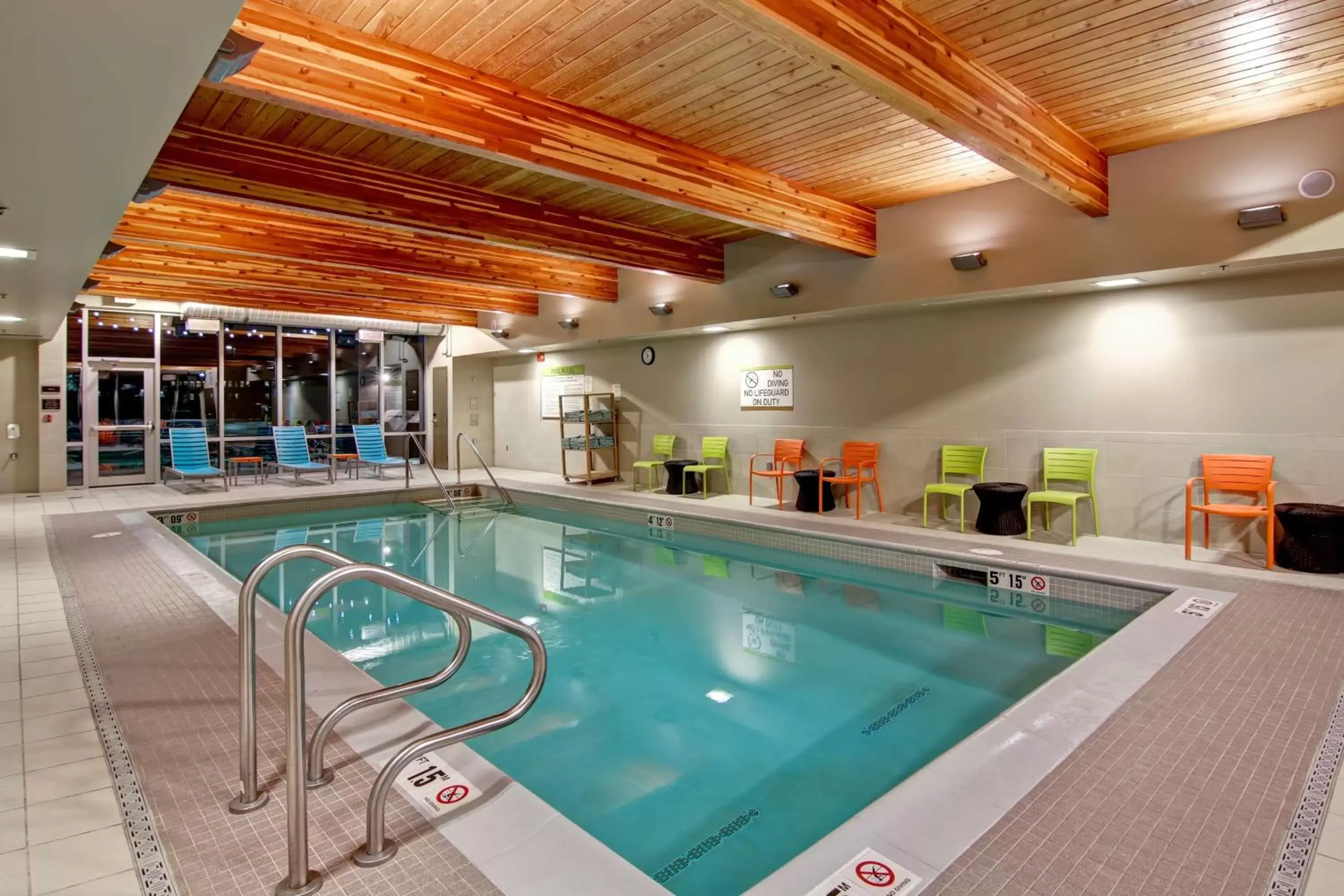 Pool view, Swimming Pool in Home2 Suites by Hilton West Edmonton