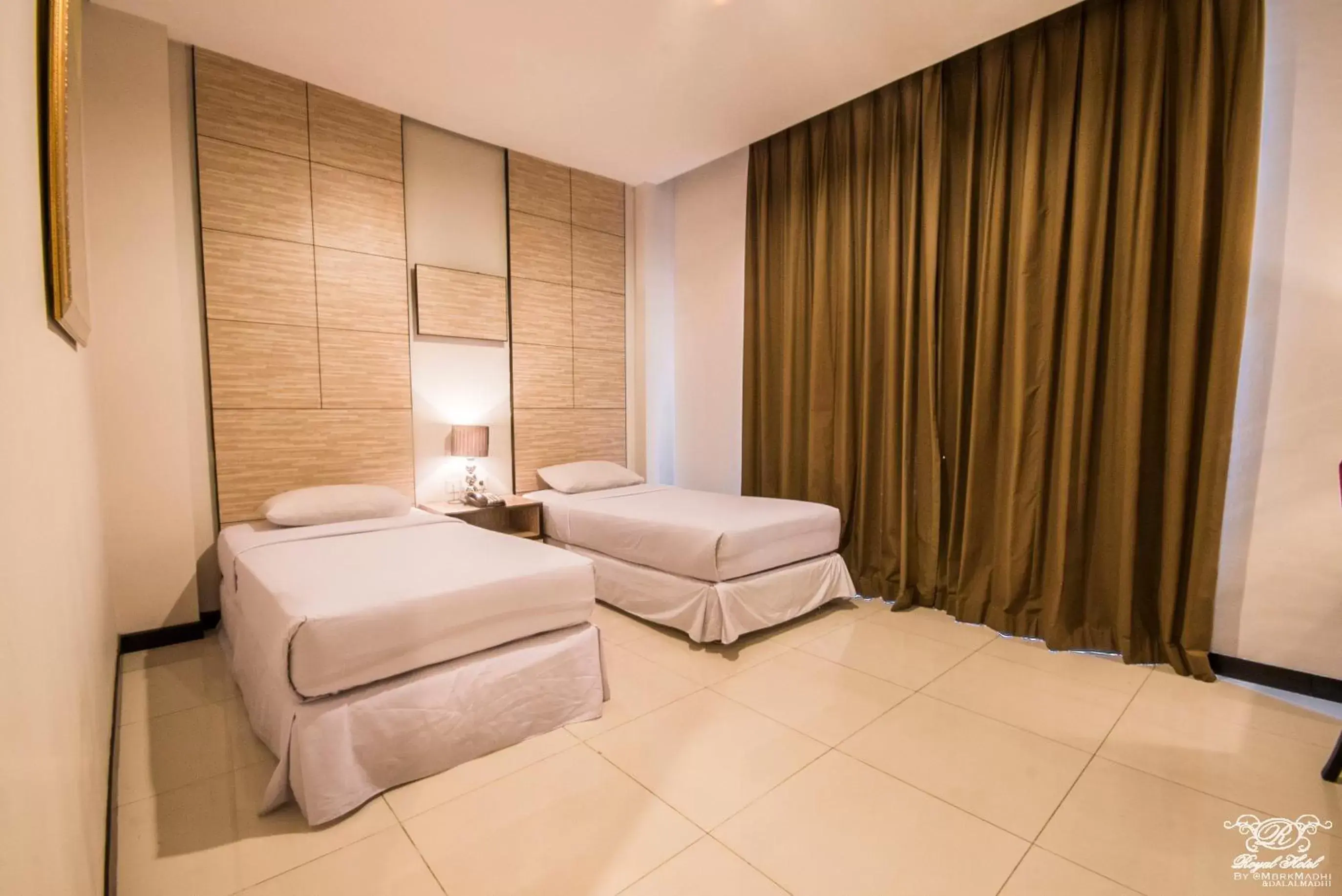 Bed in Royal Hotel Bogor