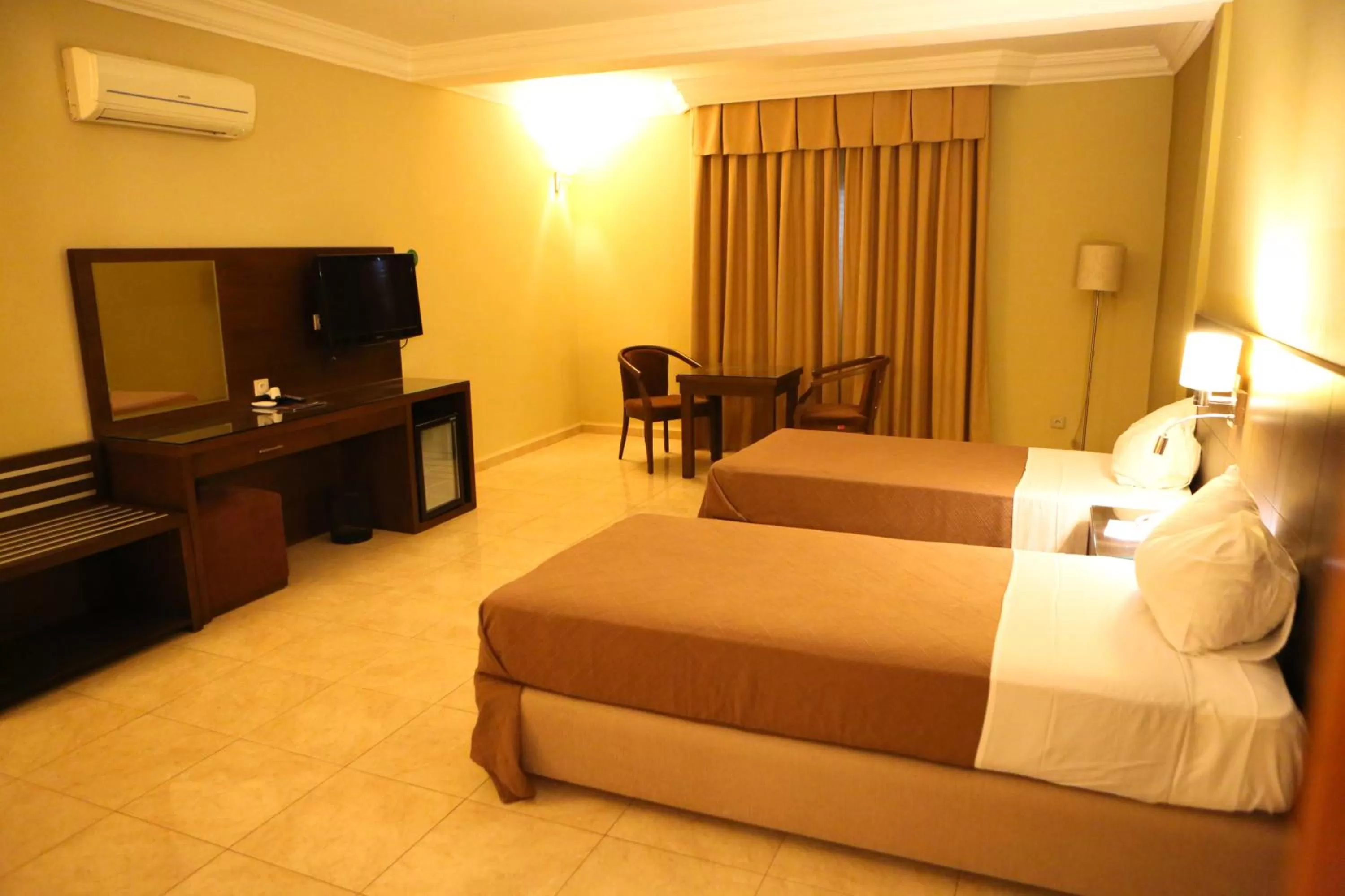 Bed in Hotel Mauricenter Nouakchott