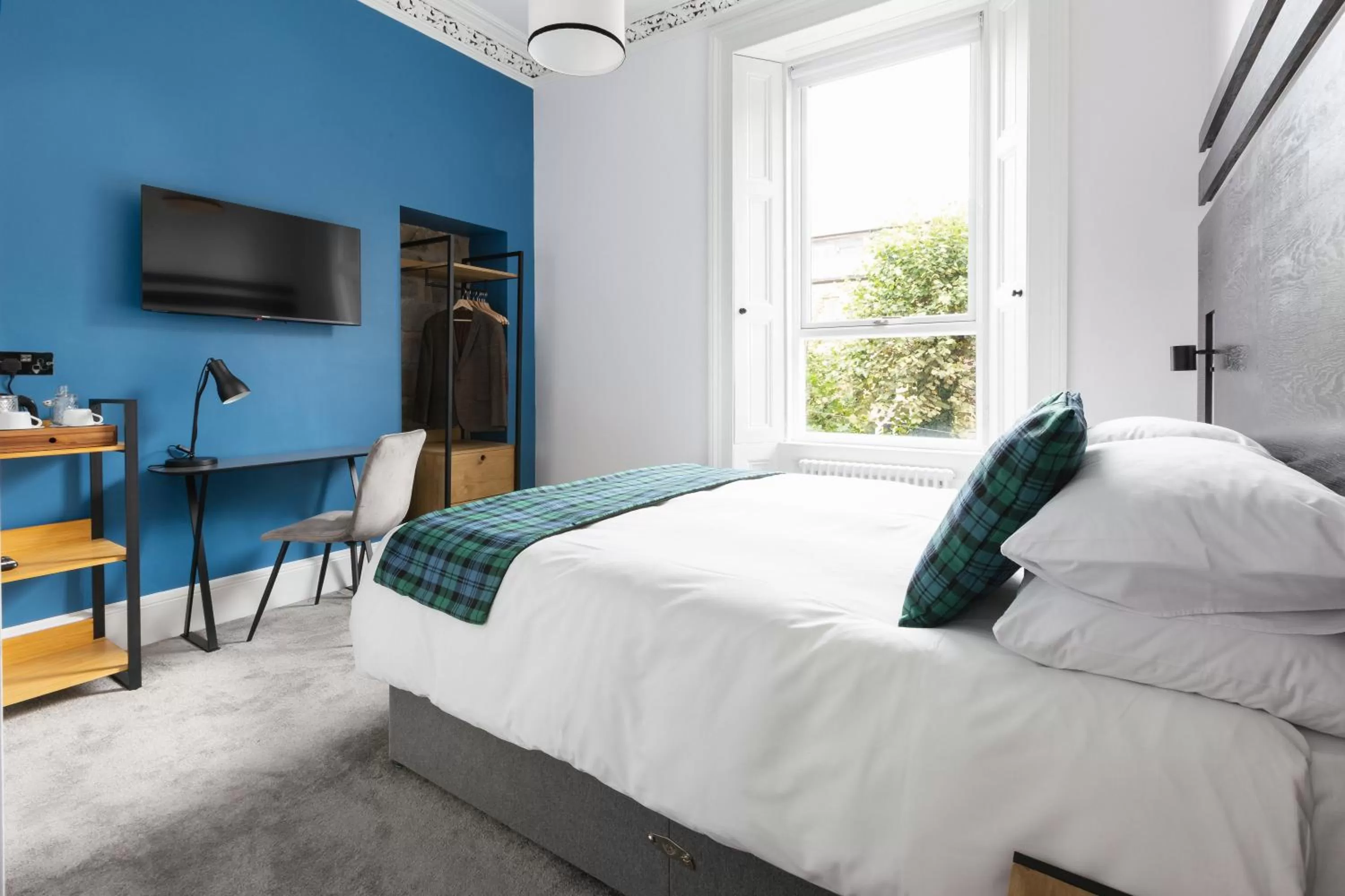 Bed in Castle Park Guest House