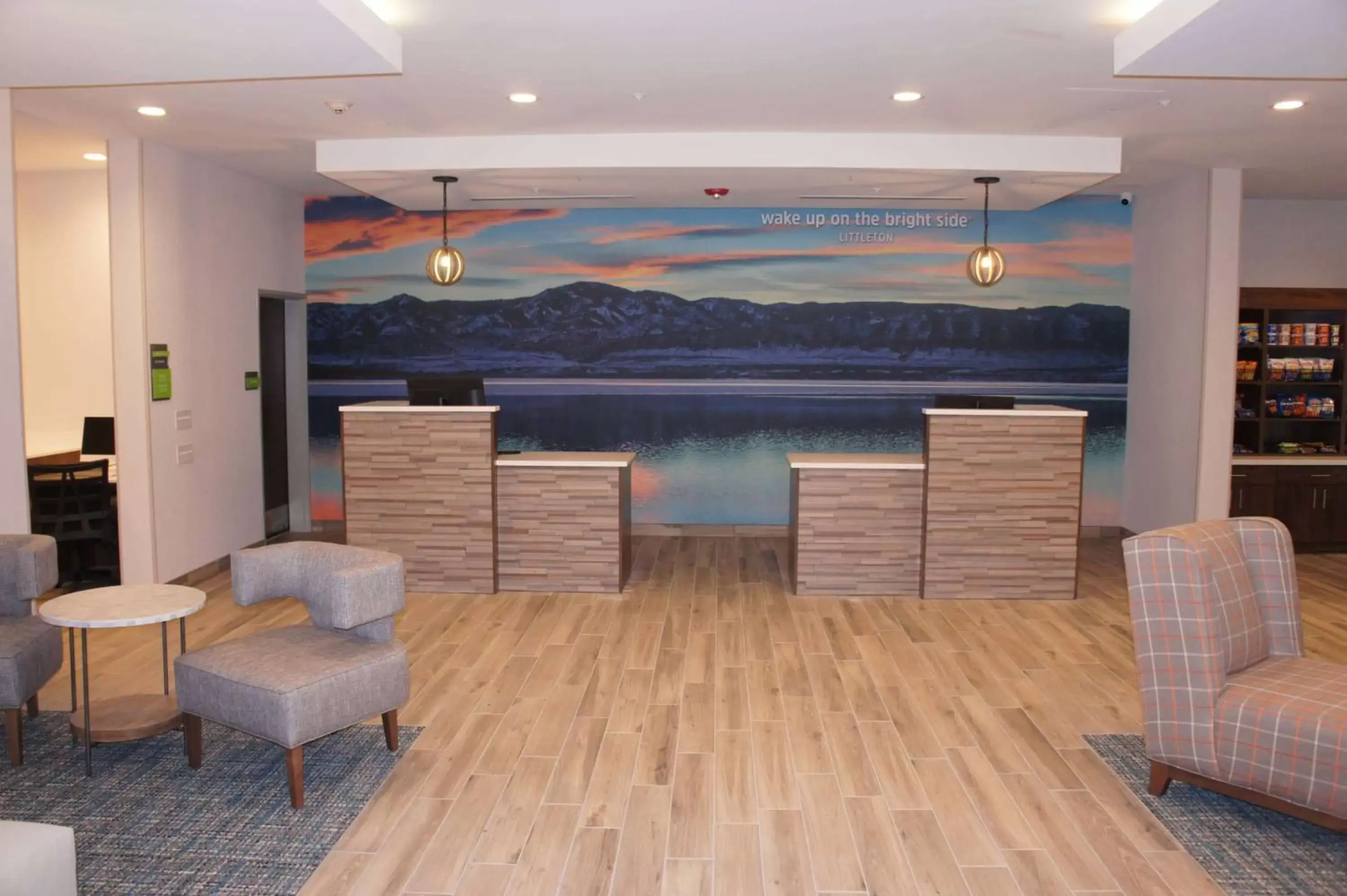 Lobby or reception in La Quinta Inn & Suites by Wyndham Littleton-Red Rocks Lobby or reception in La Quinta Inn & Suites by Wyndham Littleton-Red Rocks