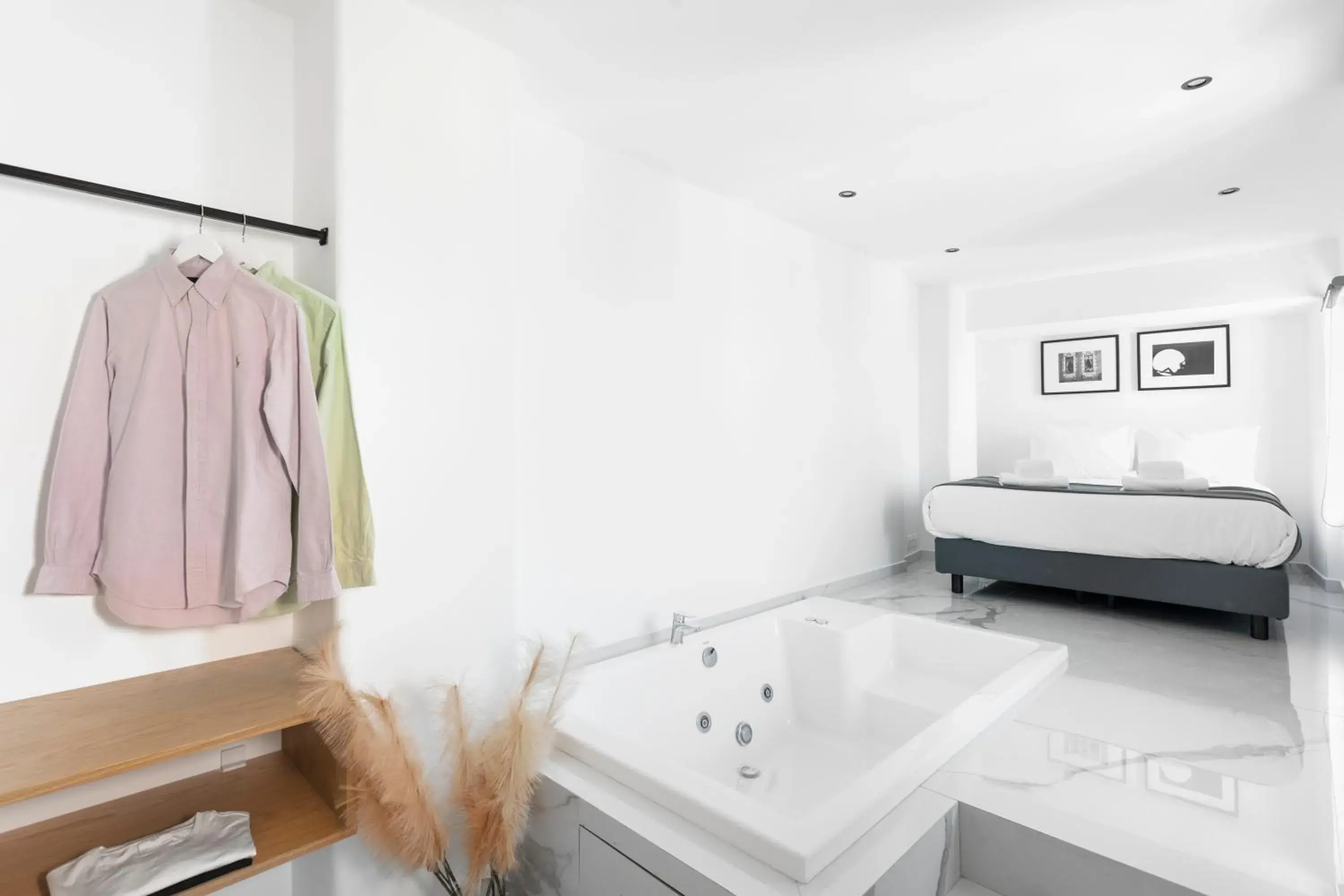 Bedroom, Bed in Melo Athens Bedroom, Bed in Melo Athens