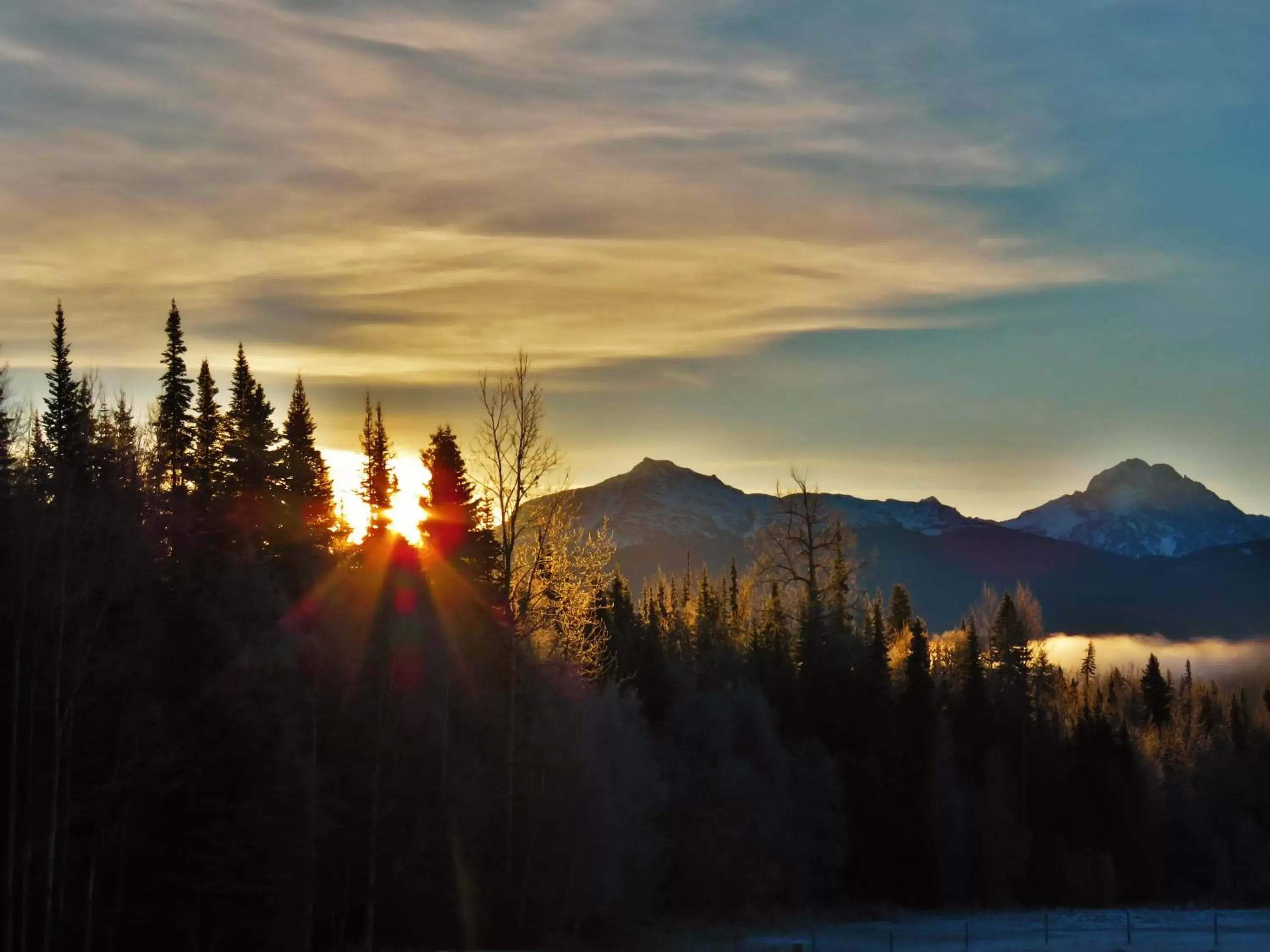 Mountain view, Sunrise/Sunset in Rocky Ridge Resort-BC