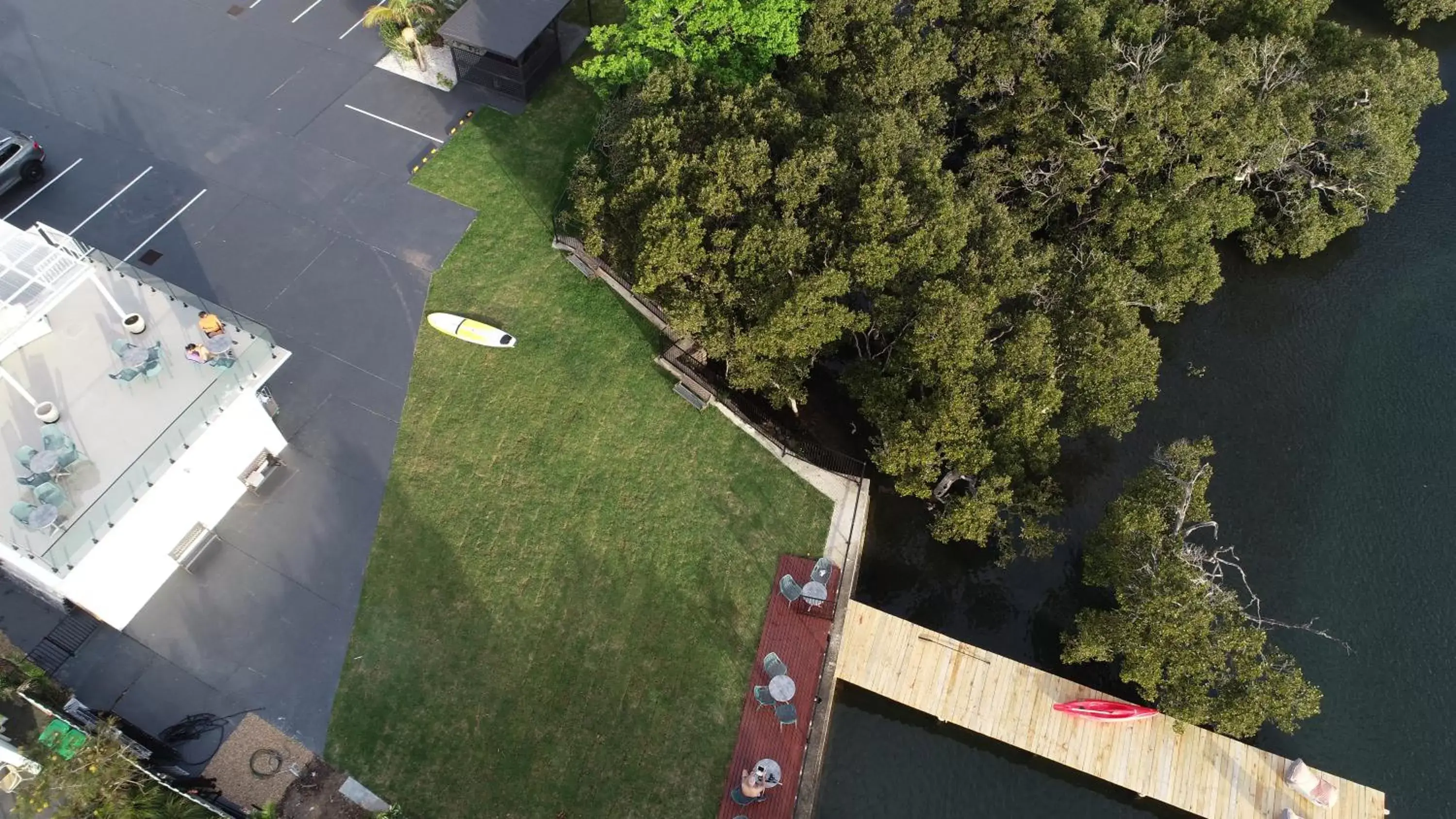 View (from property/room), Bird's-eye View in Batemans Bay Lodge