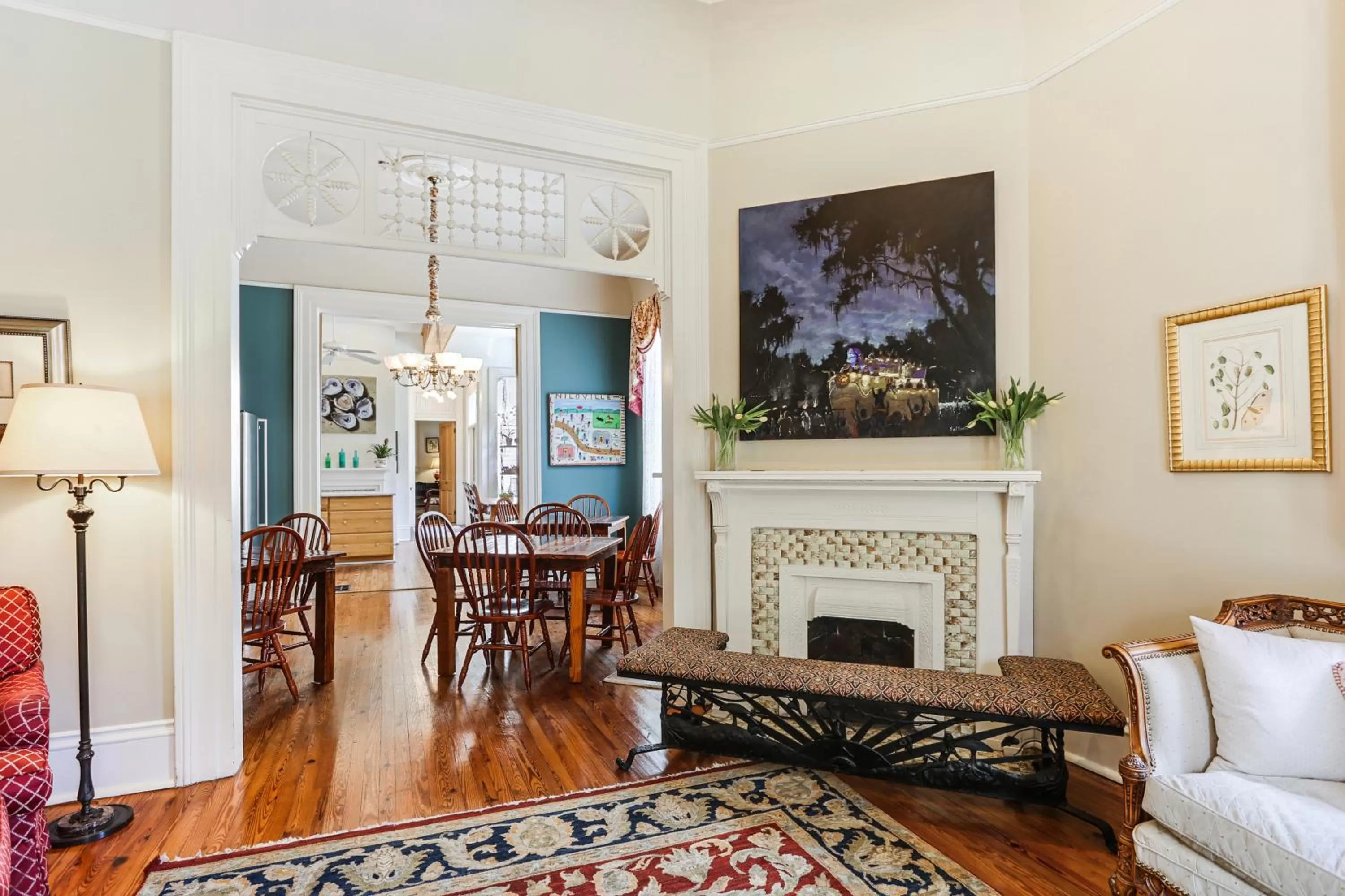 Living room, Seating Area in Maison Perrier Bed & Breakfast