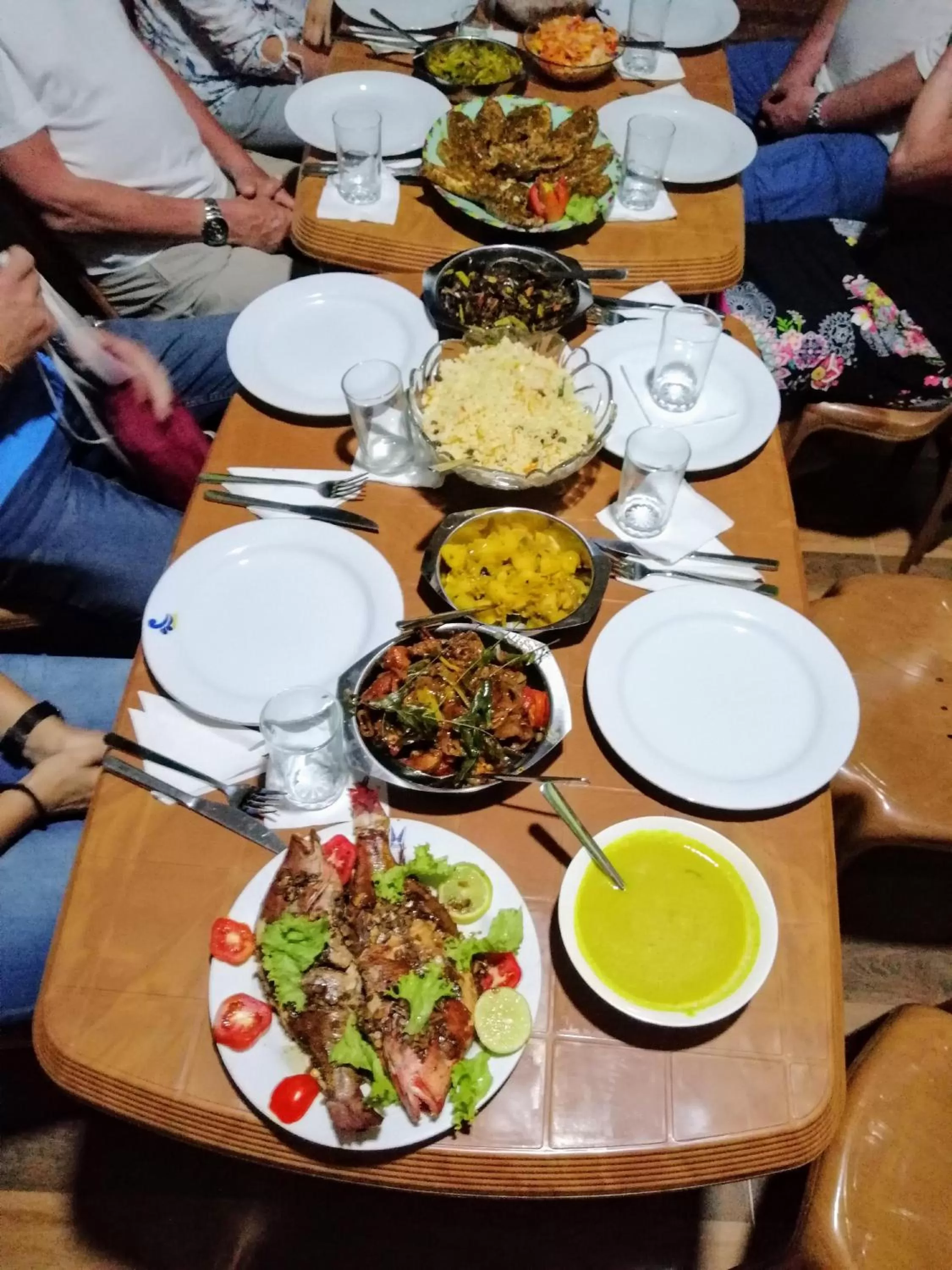 Dinner in Wimala B&B