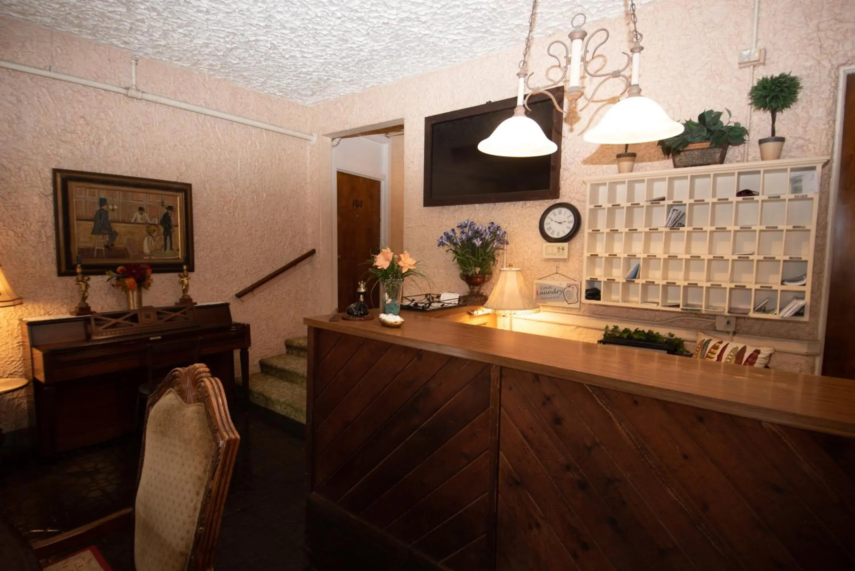 Lobby or reception in Hotel Evernia Lobby or reception in Hotel Evernia