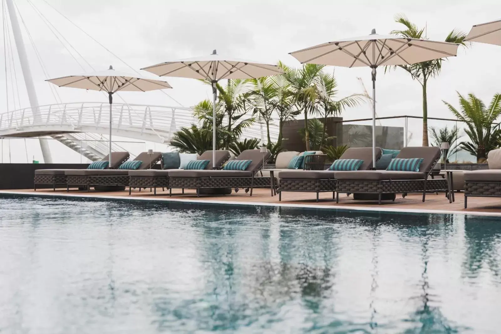 Pool view, Swimming Pool in Hotel Marina Atlântico