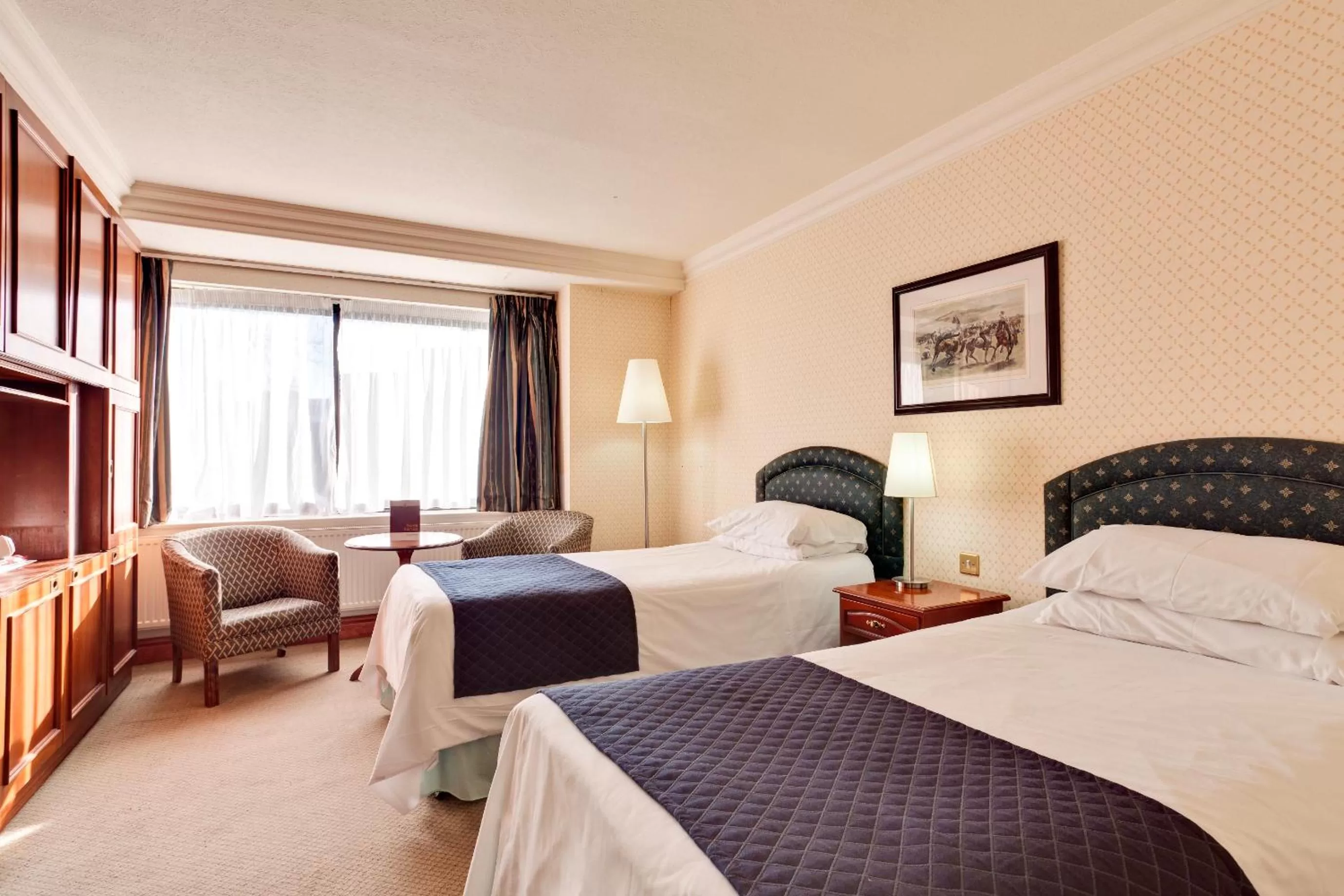 Bed in Best Western Plough and Harrow Hotel