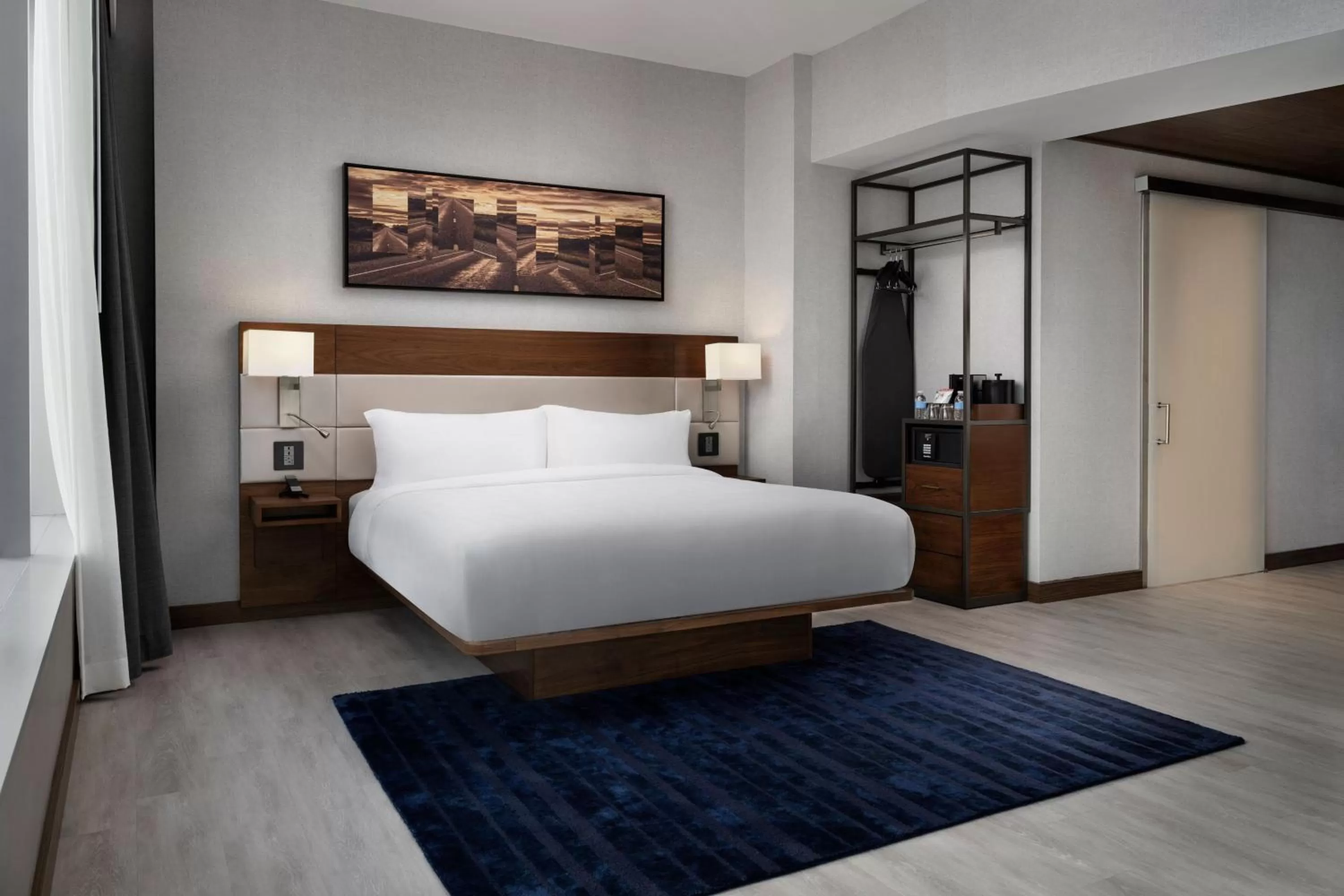 Photo of the whole room, Bed in AC Hotel by Marriott Austin-University