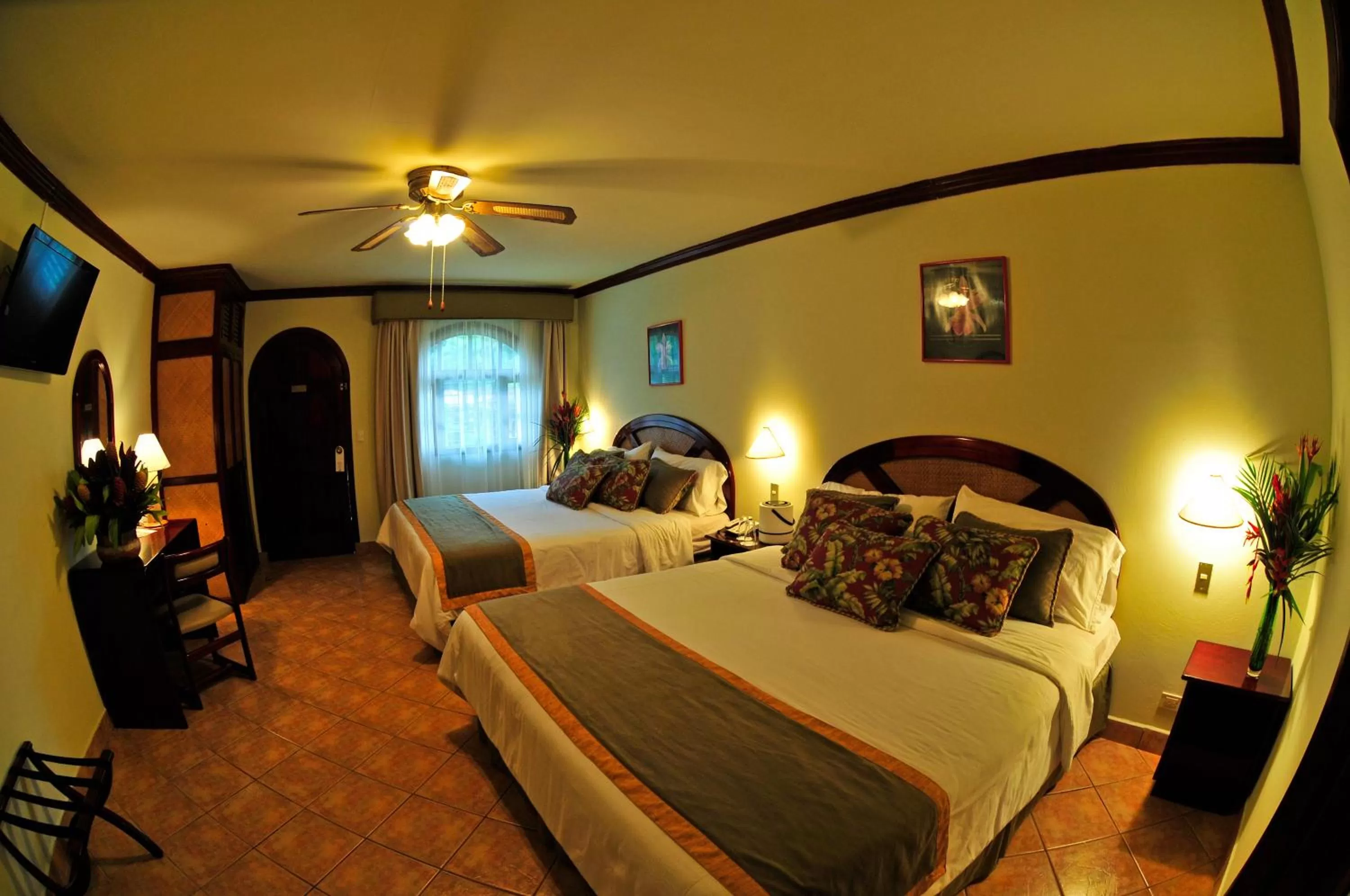 Bed in El Tucano Resort & Thermal Spa