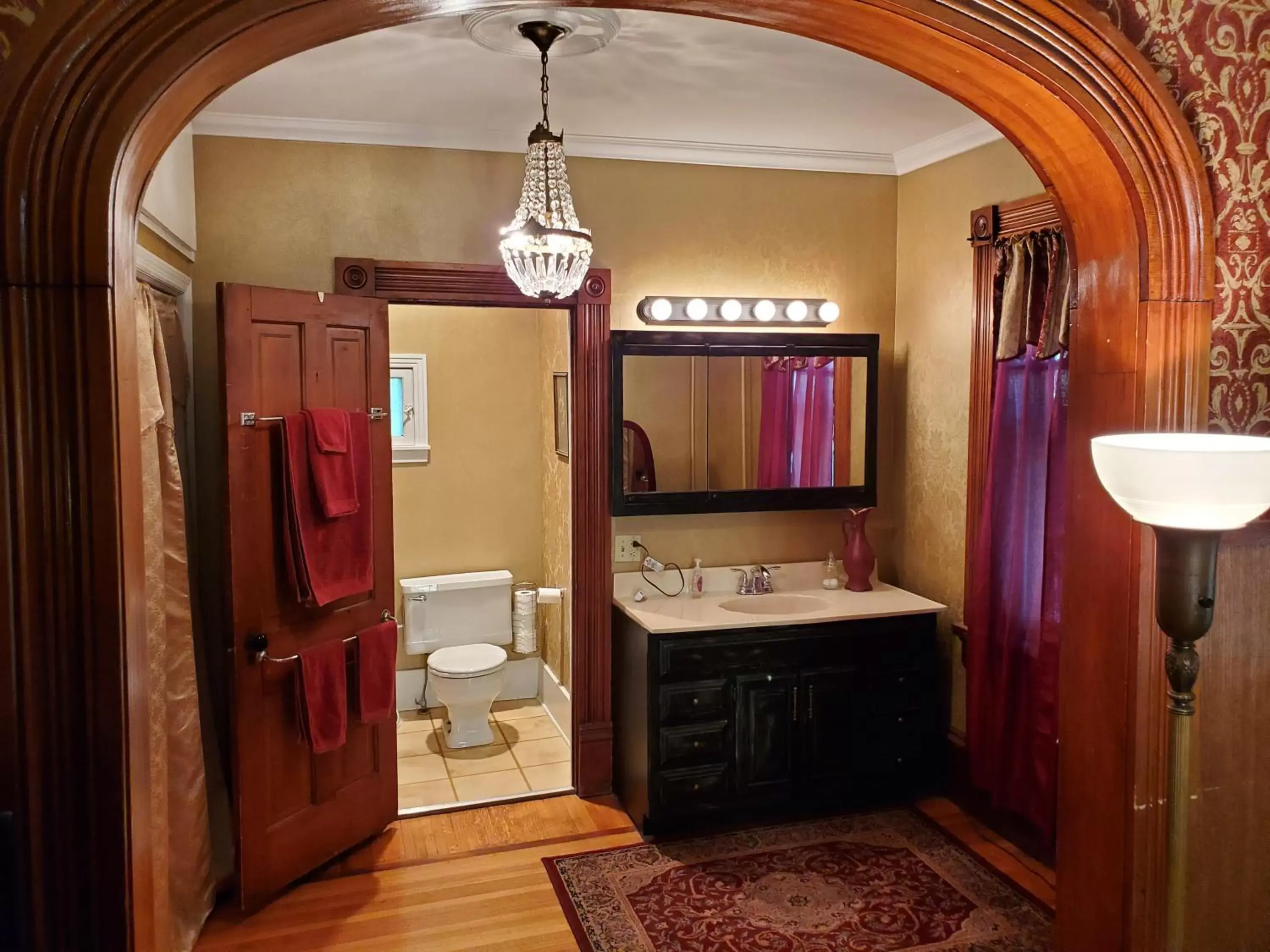 Shower, Bathroom in Historic Victorian Inn