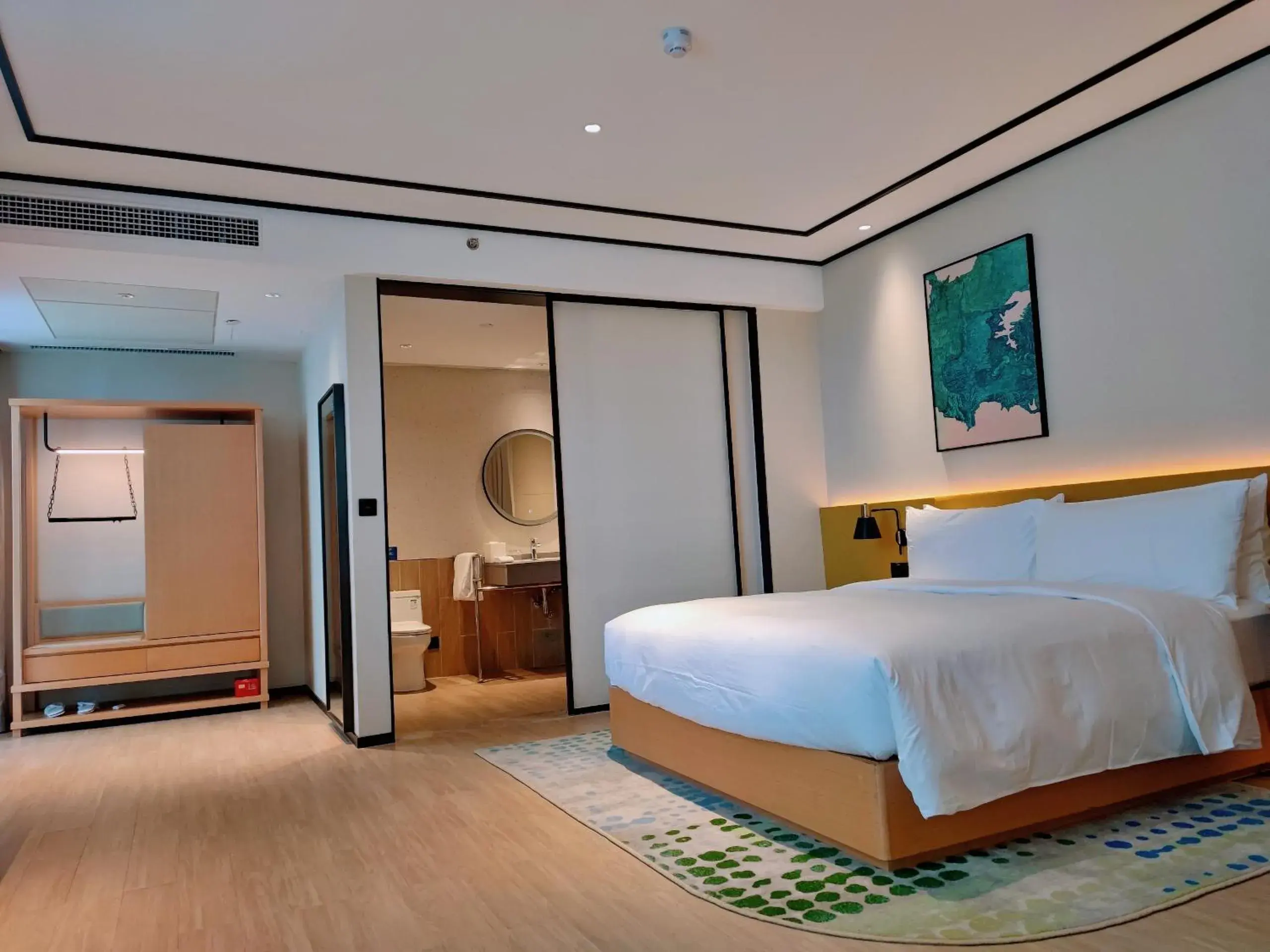 Bed in Hilton Garden Inn Hefei Binhu New District