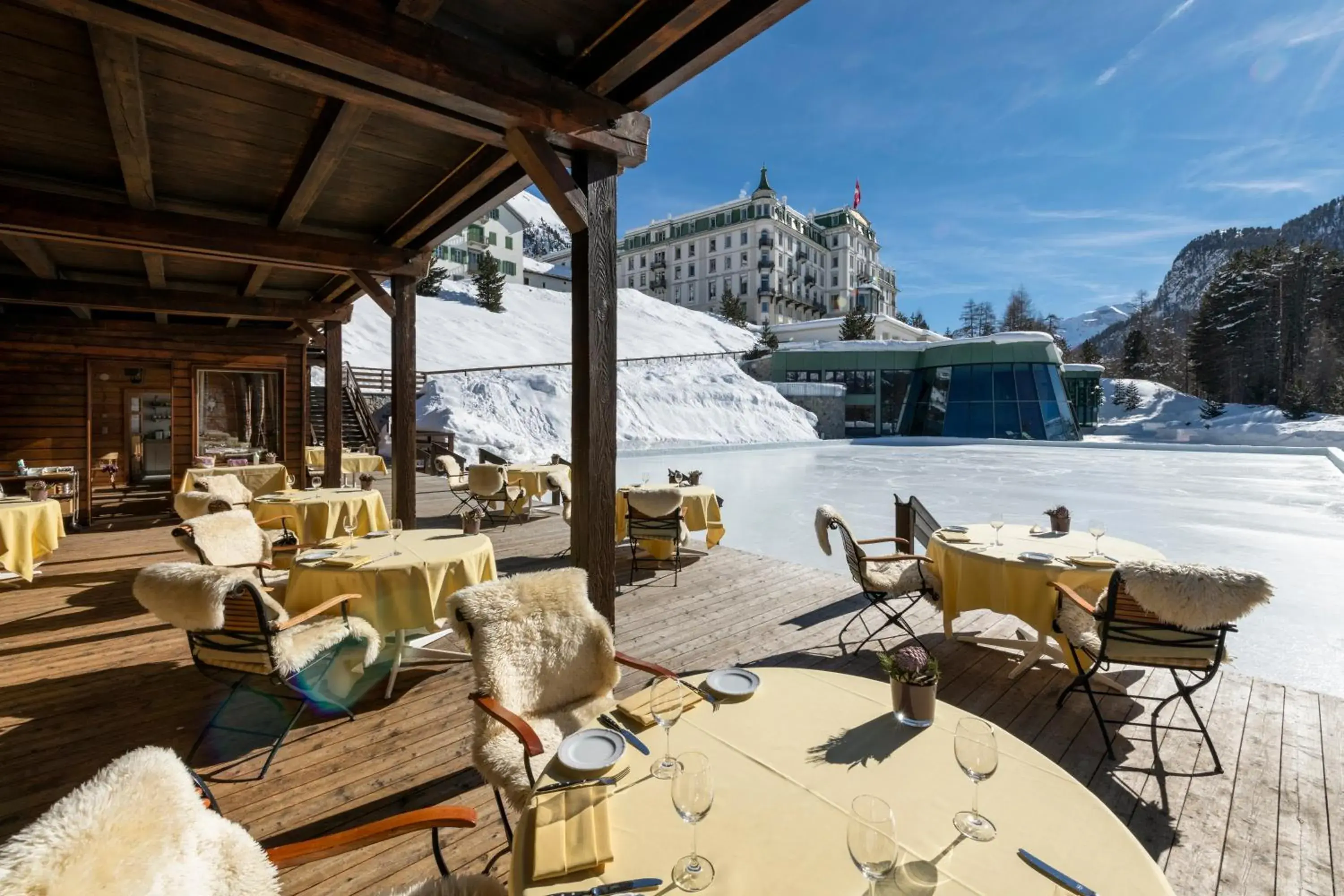 Restaurant/places to eat in Grand Hotel Kronenhof