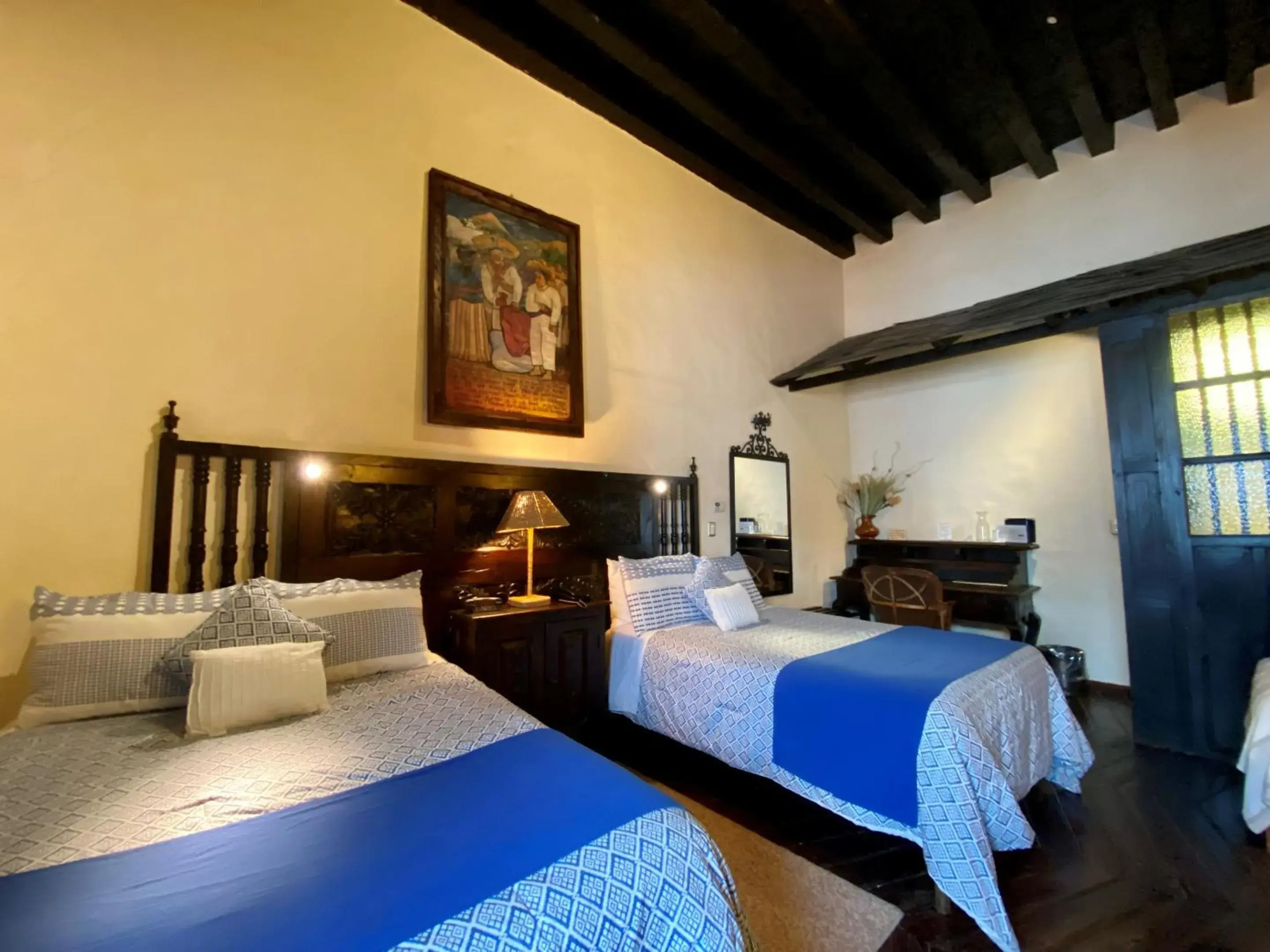 Bedroom, Bed in Hotel Mansion Iturbe