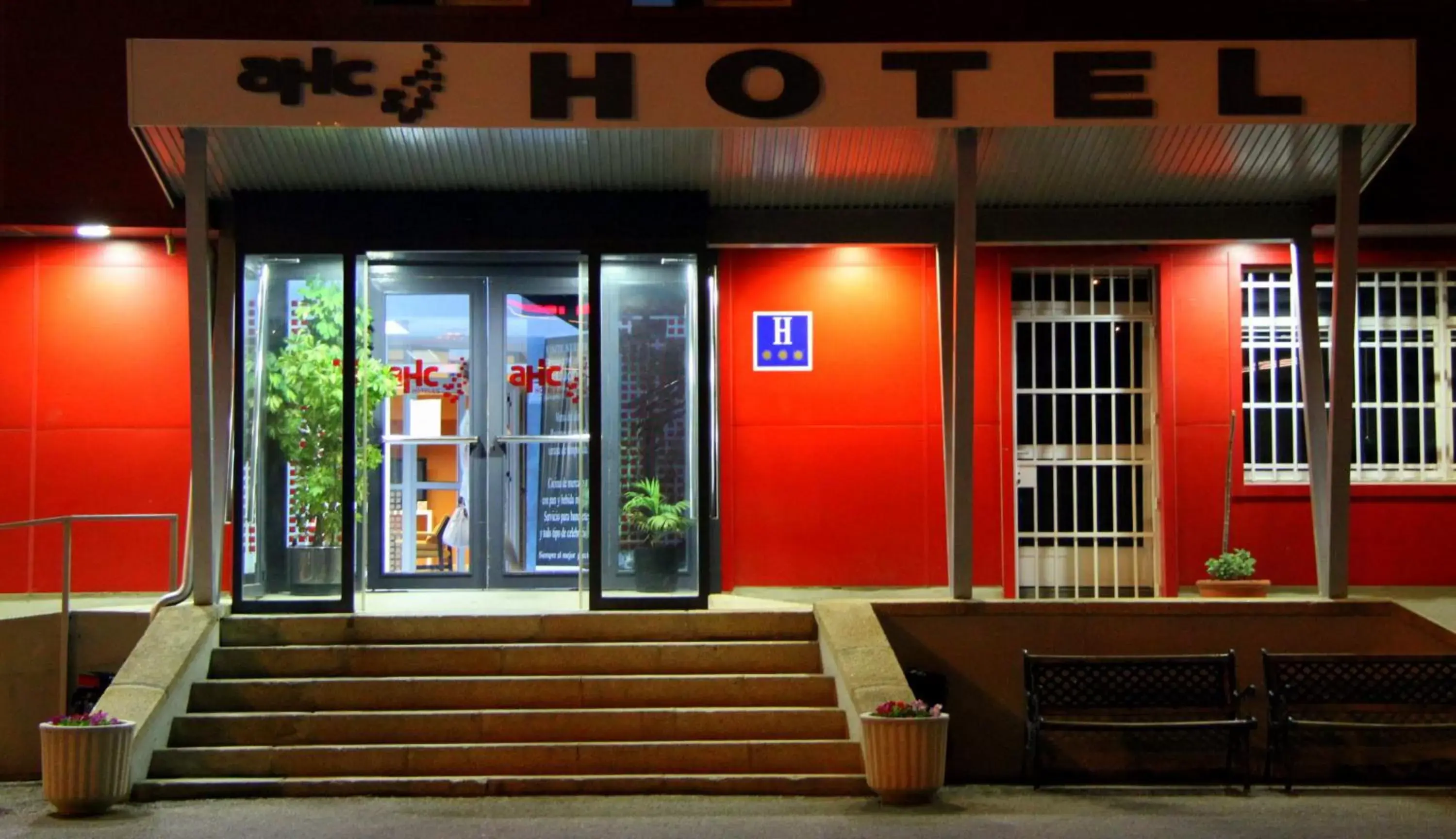 Facade/entrance in AHC Hoteles