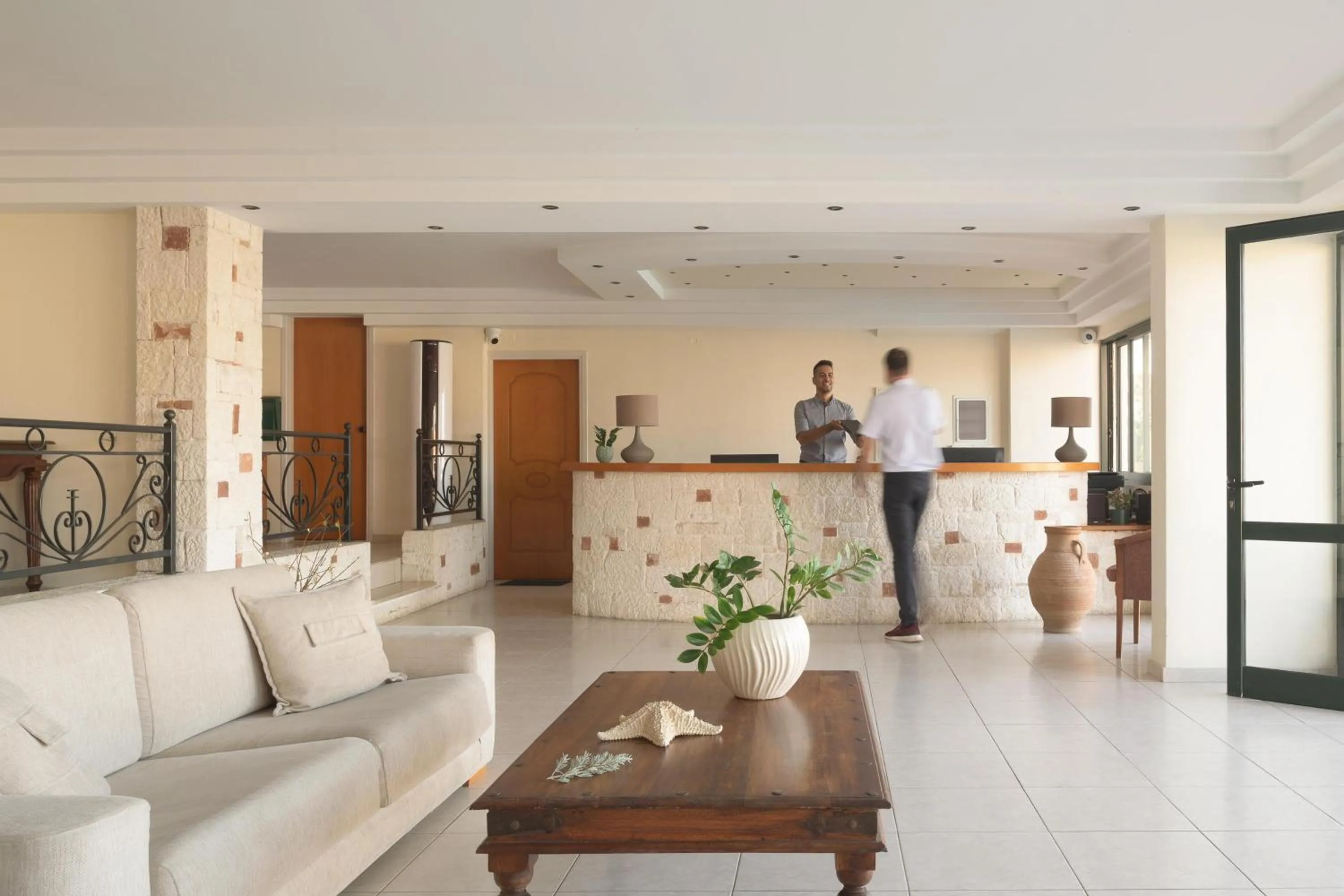 Lobby or reception in Asterias Village