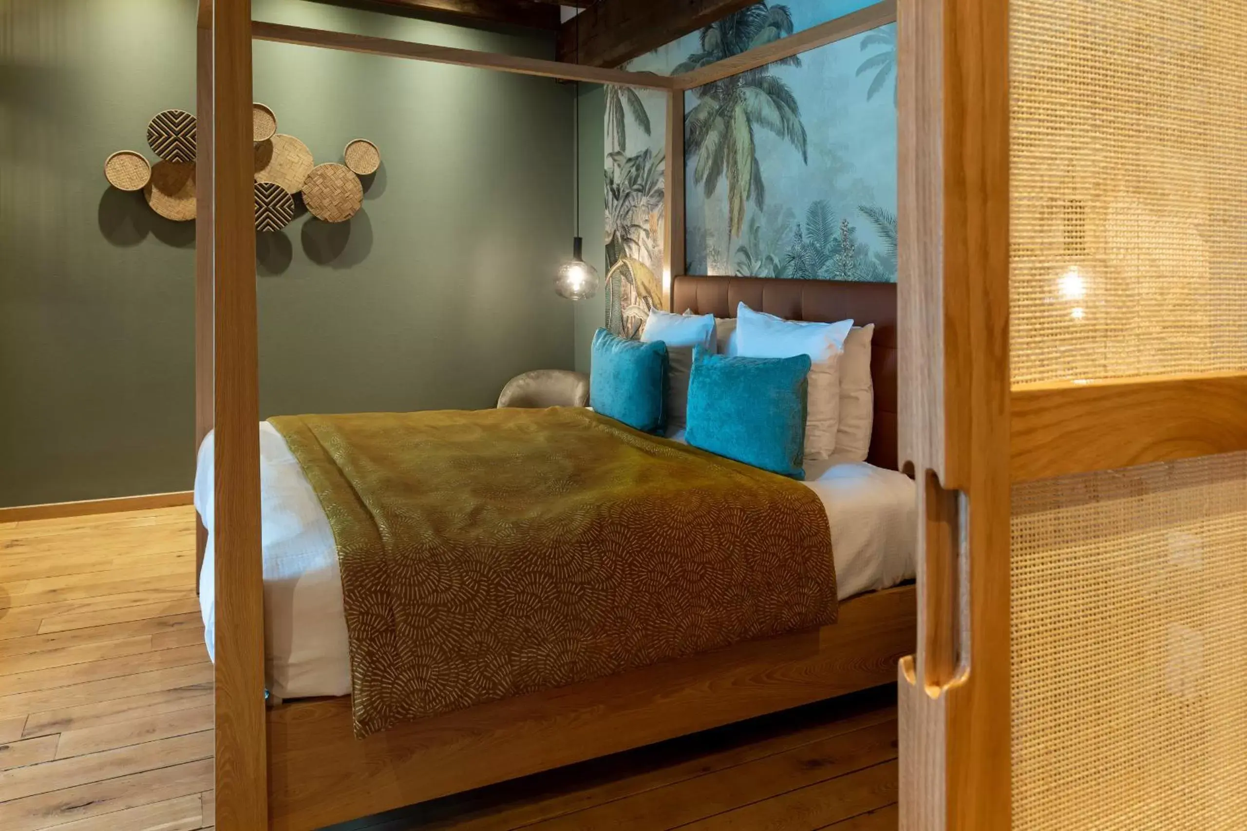 Bed in Martin's Relais Bed in Martin's Relais