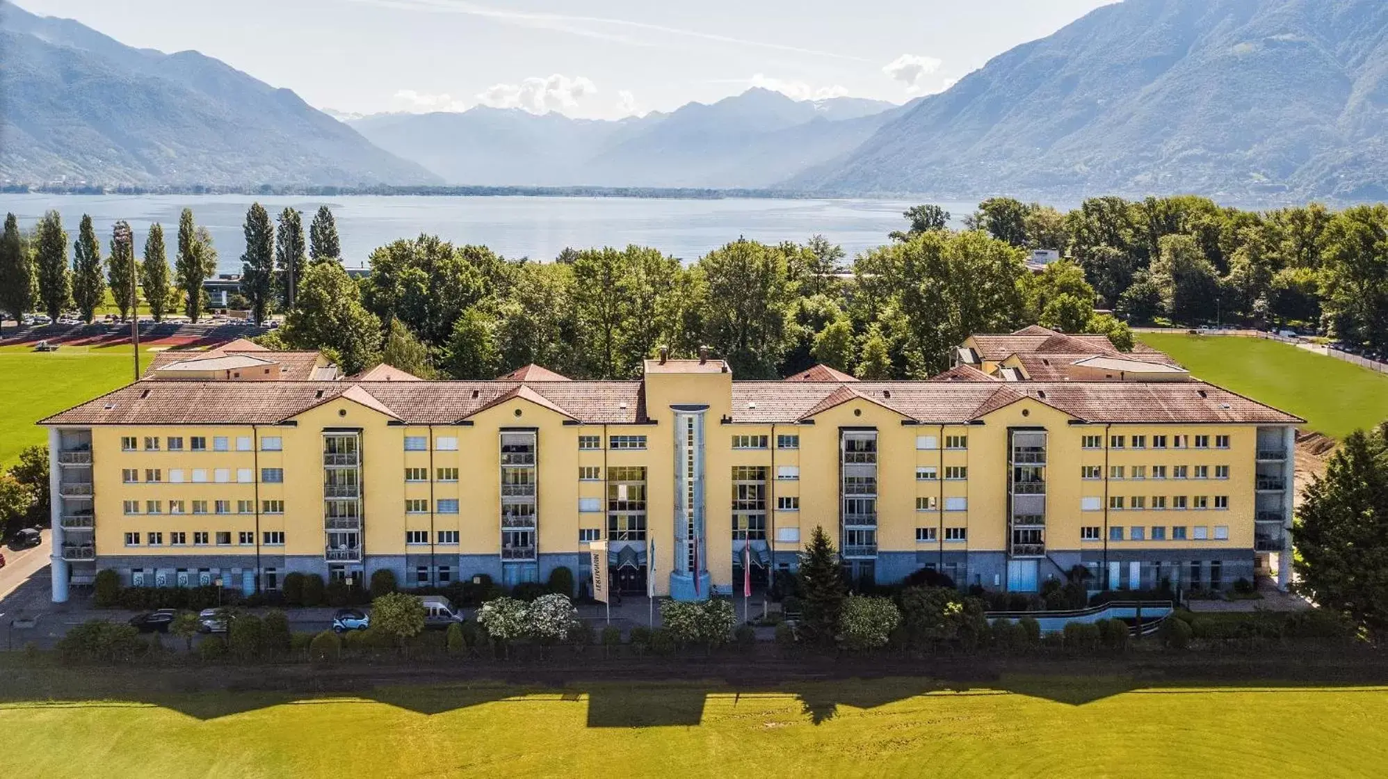 Bird's eye view in Tertianum Residenza Al Lido - Appartements & Restaurant