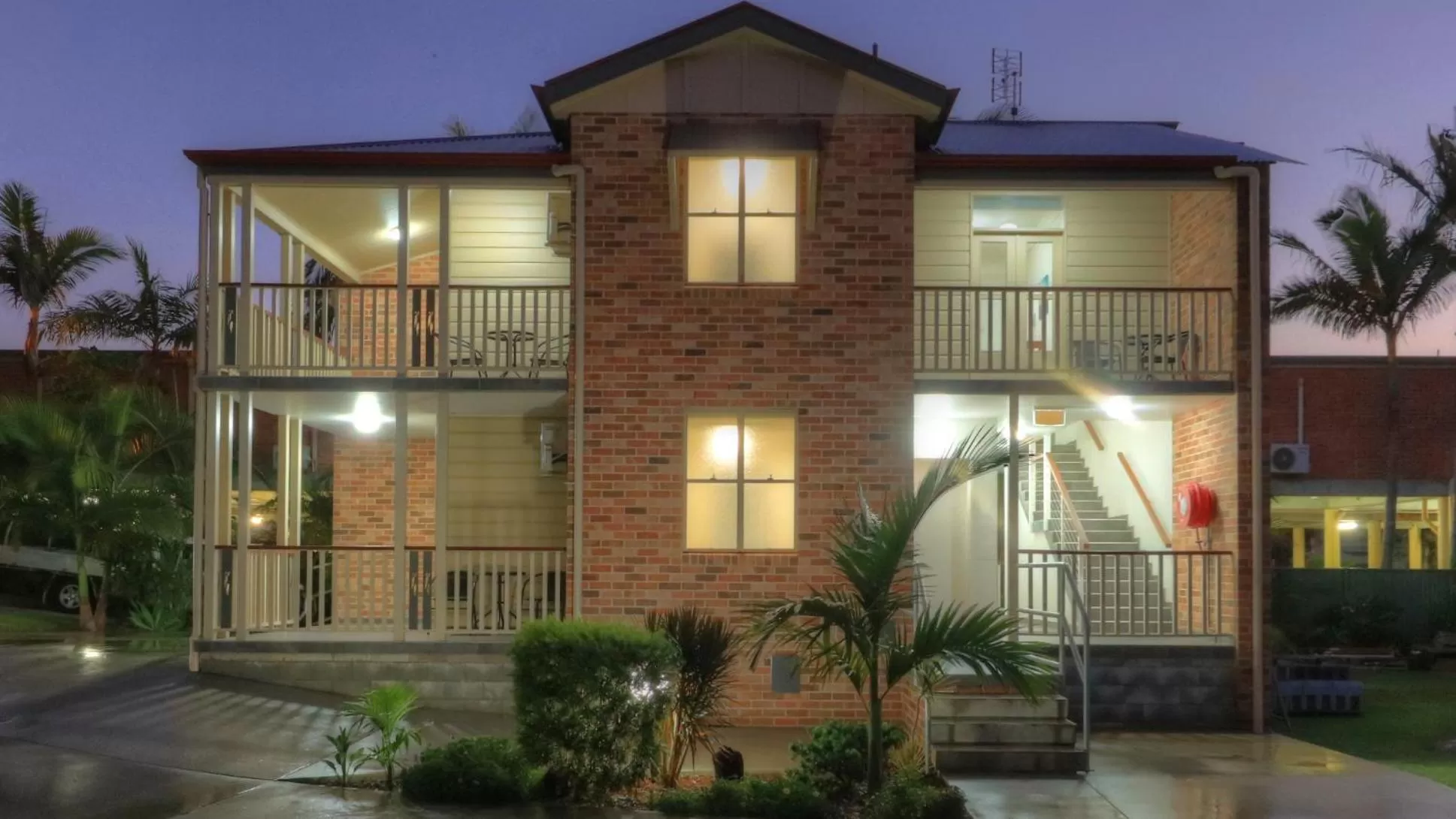 Property building in Heritage River Motor Inn