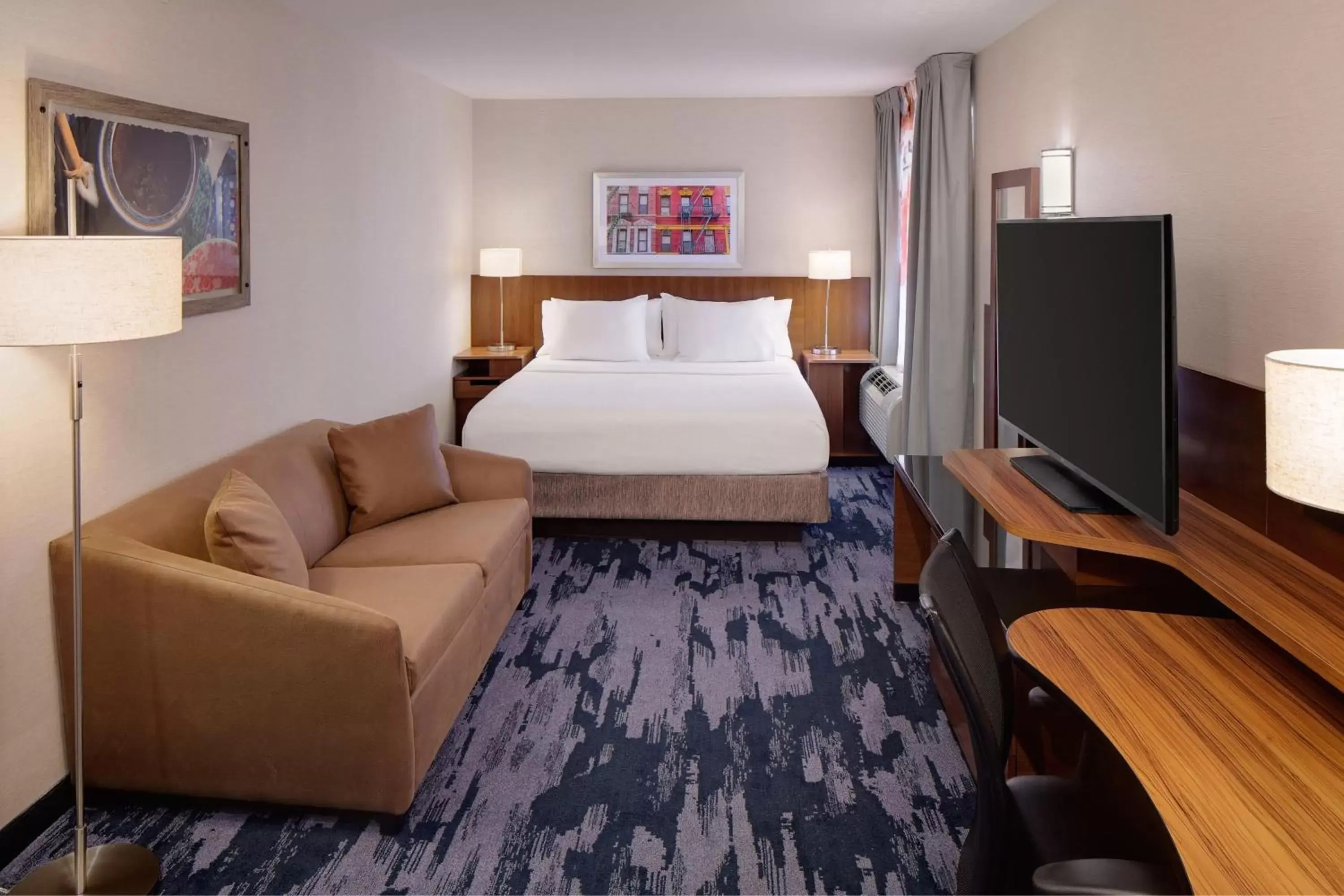 Bedroom, Bed in Fairfield Inn & Suites New York Manhattan/Downtown East