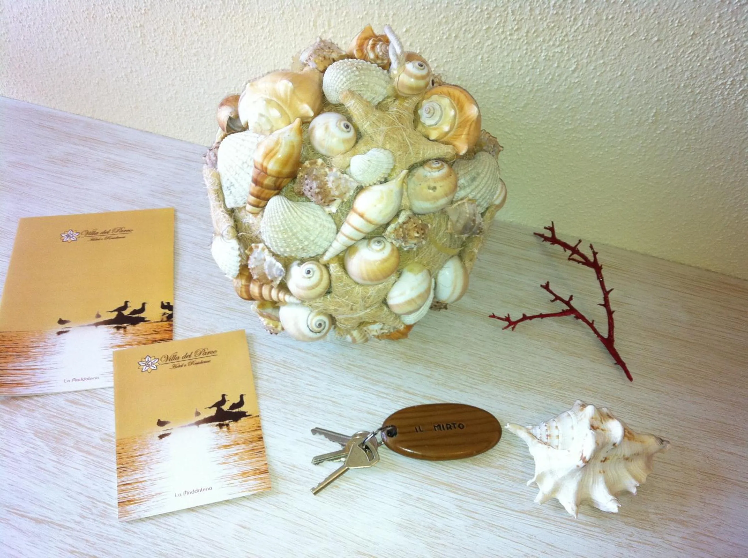 Decorative detail in Hotel Villa Del Parco