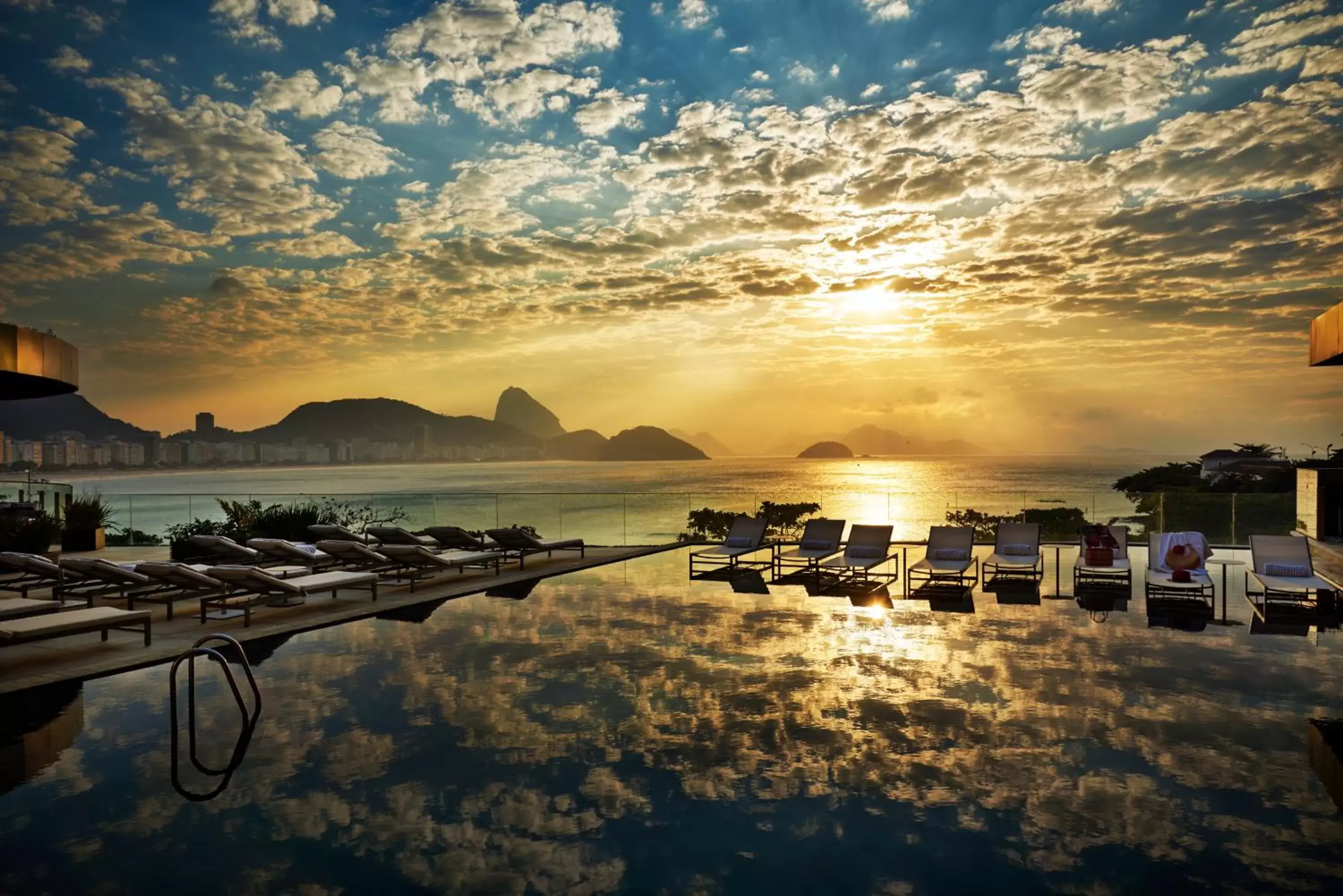 Natural landscape, Swimming Pool in Fairmont Rio de Janeiro Copacabana