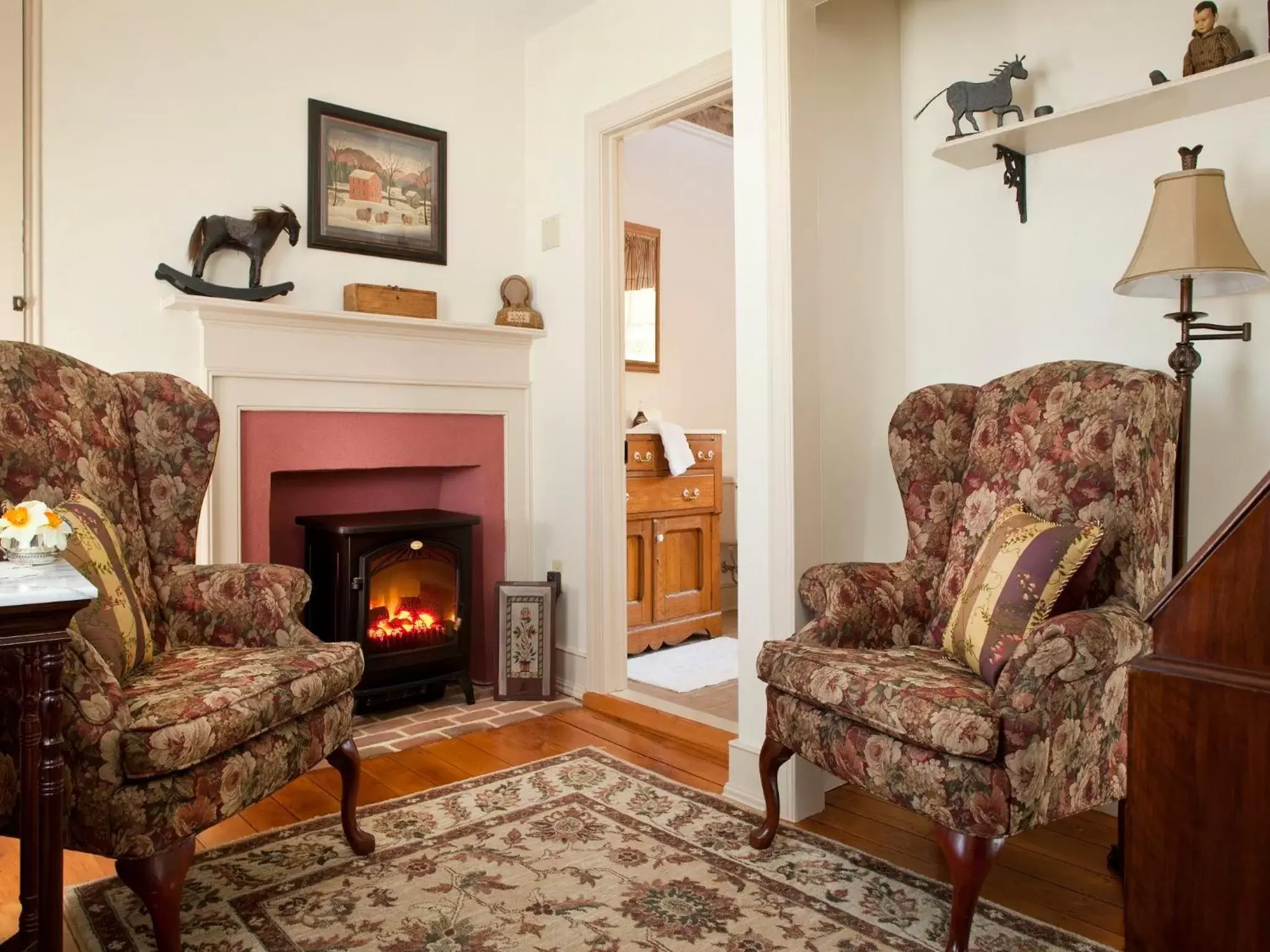 Seating Area in Brickhouse Inn B&B