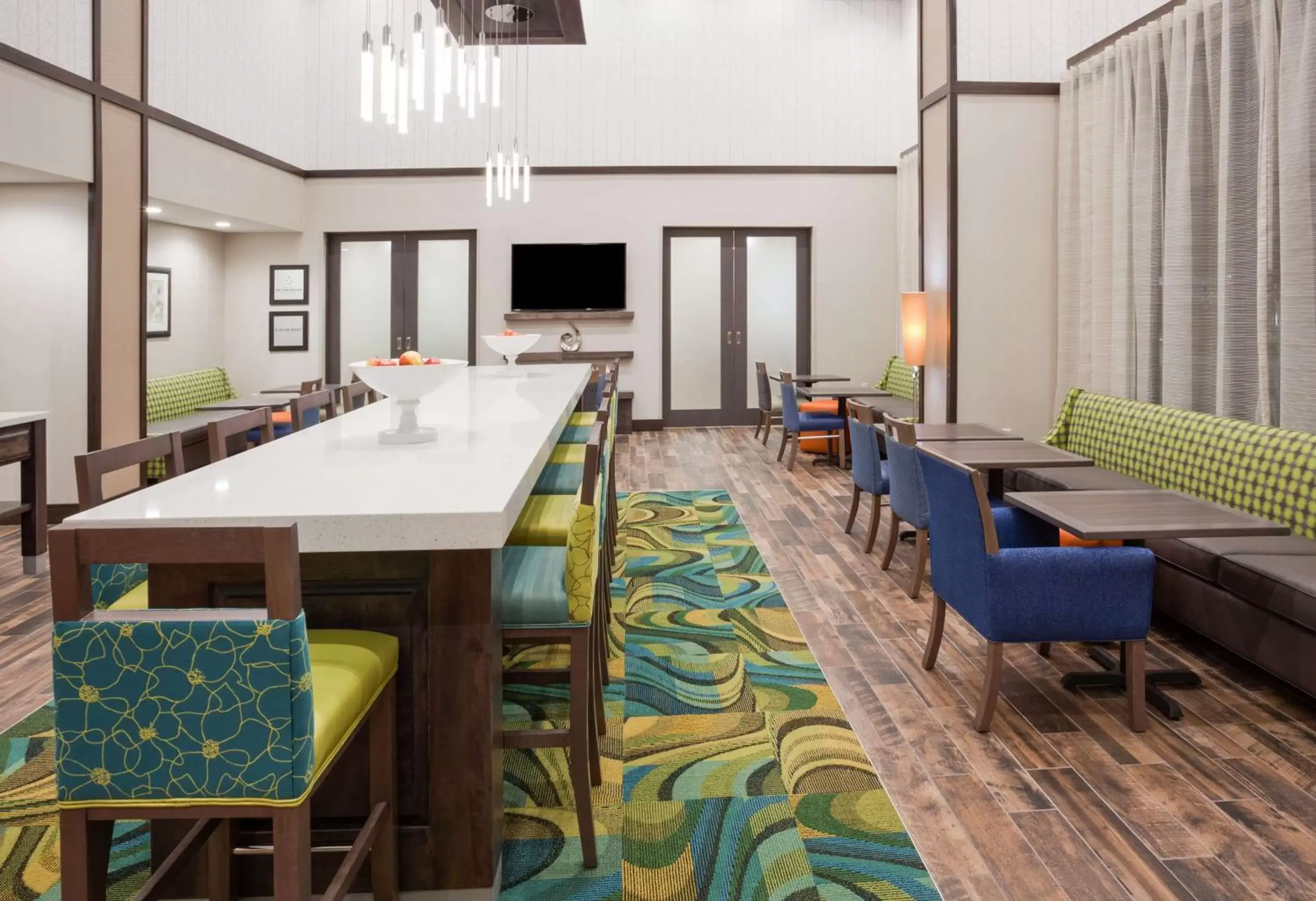 Lobby or reception in Hampton Inn & Suites Sioux City South, IA
