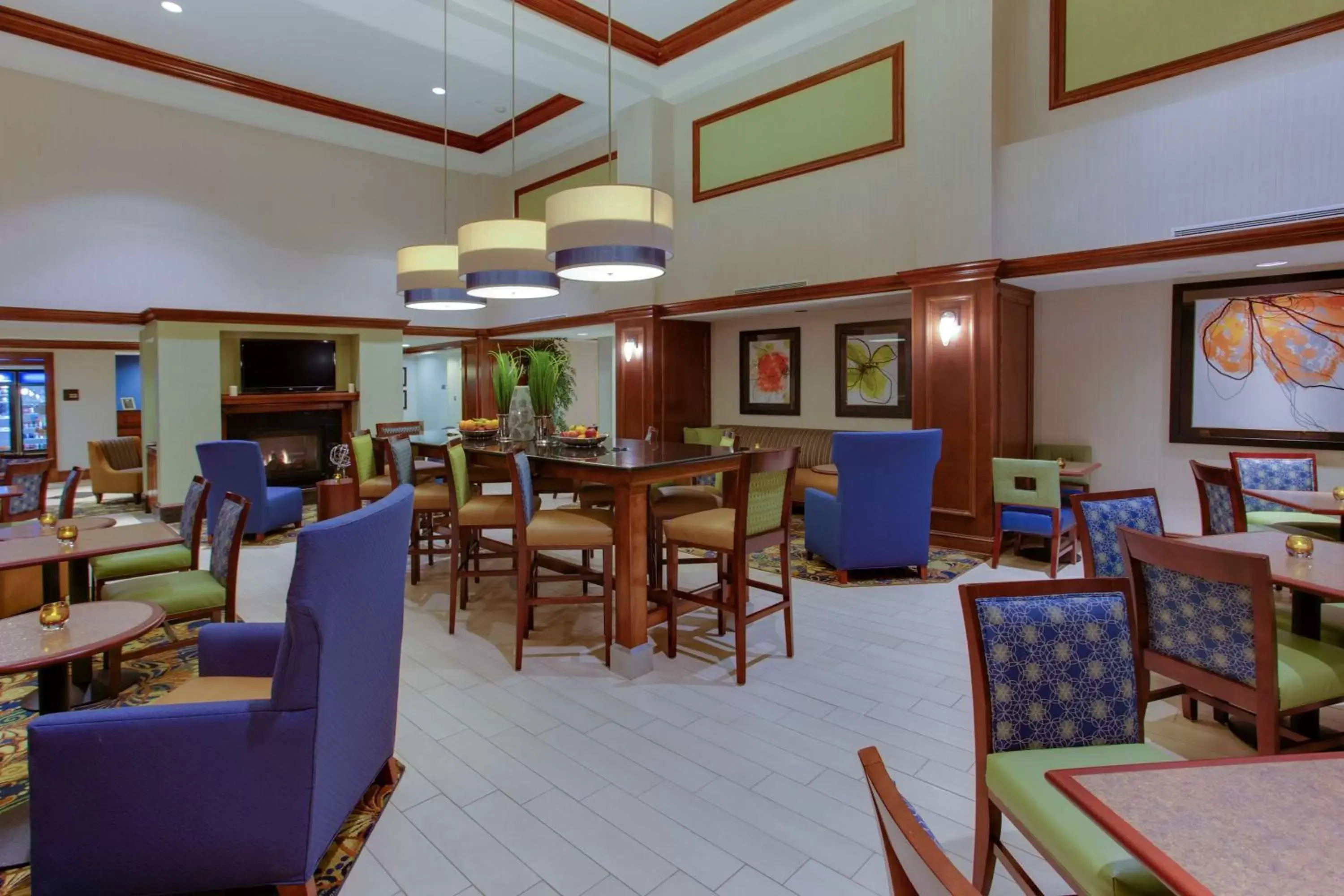 Lobby or reception, Restaurant/Places to Eat in Hampton Inn and Suites Fredericksburg South