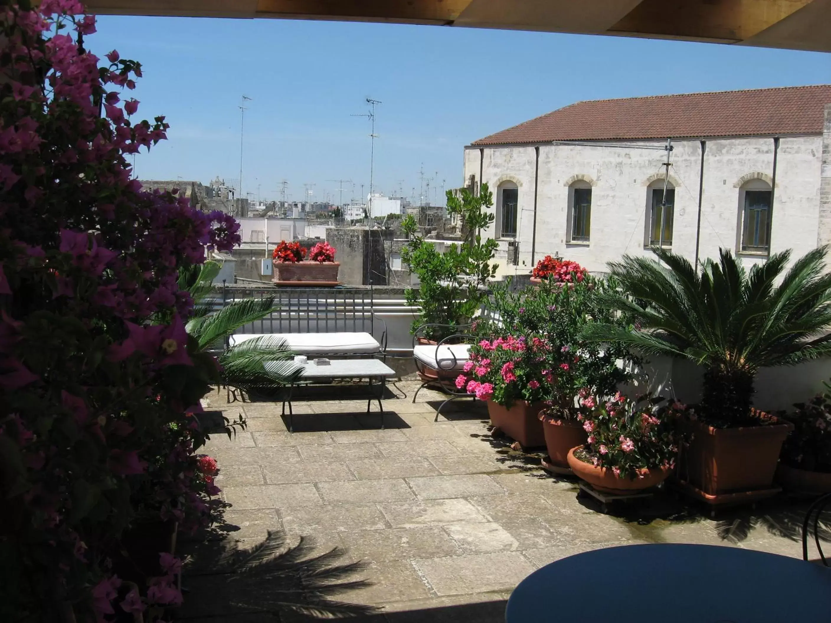 Balcony/Terrace in B&B Corte Barocca