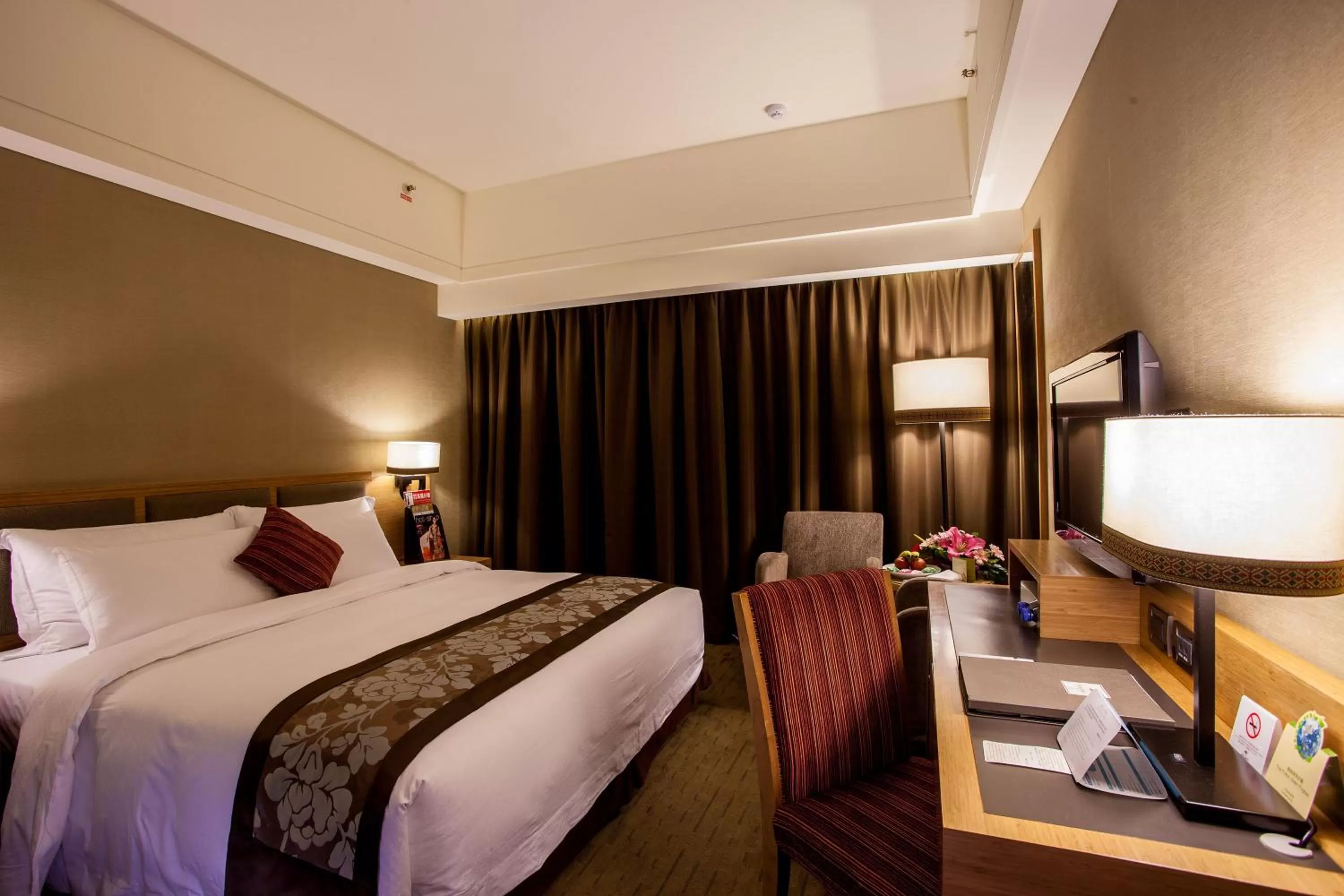 Bed in Fullon Hotel Hualien