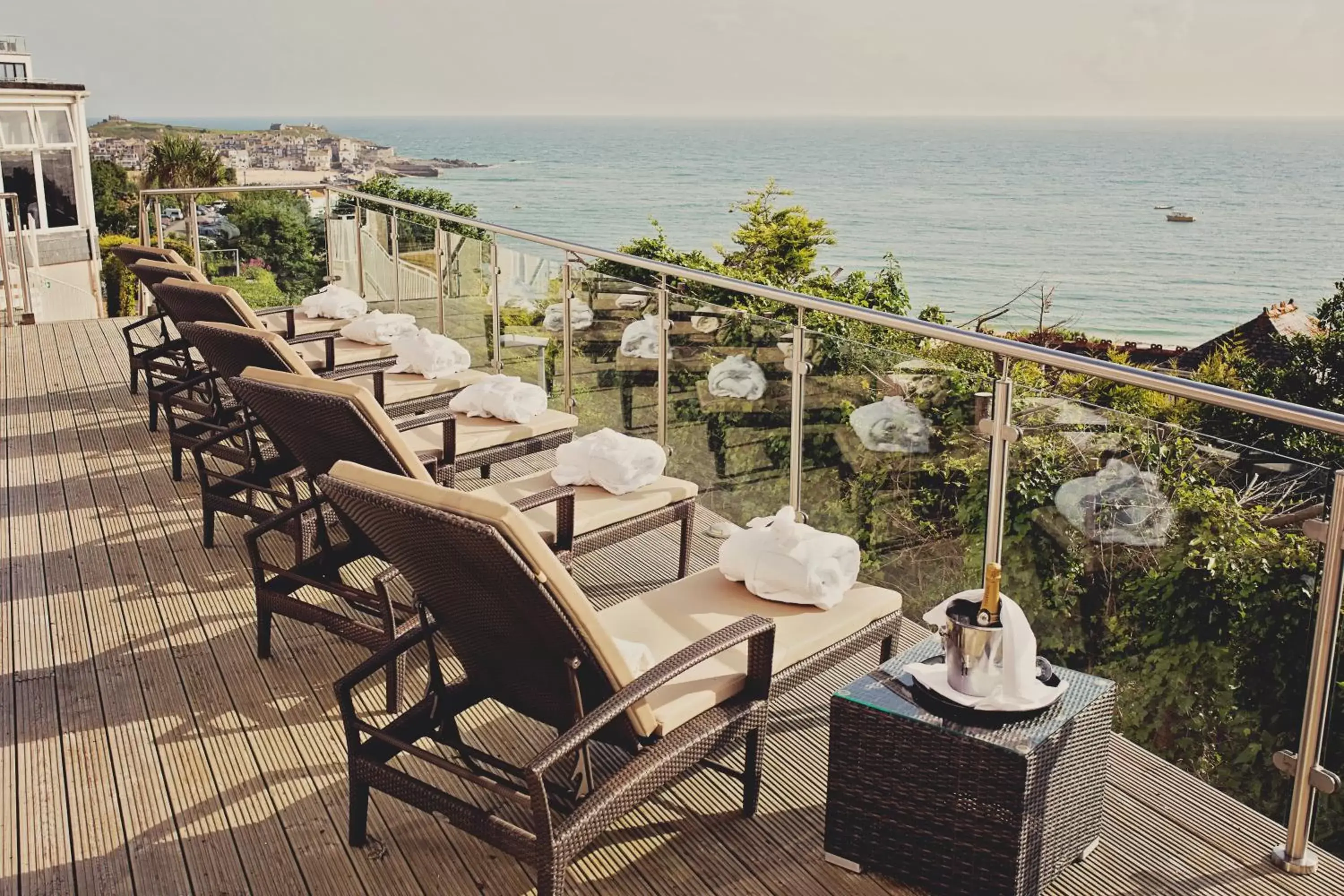 Balcony/Terrace in Harbour Hotel St Ives