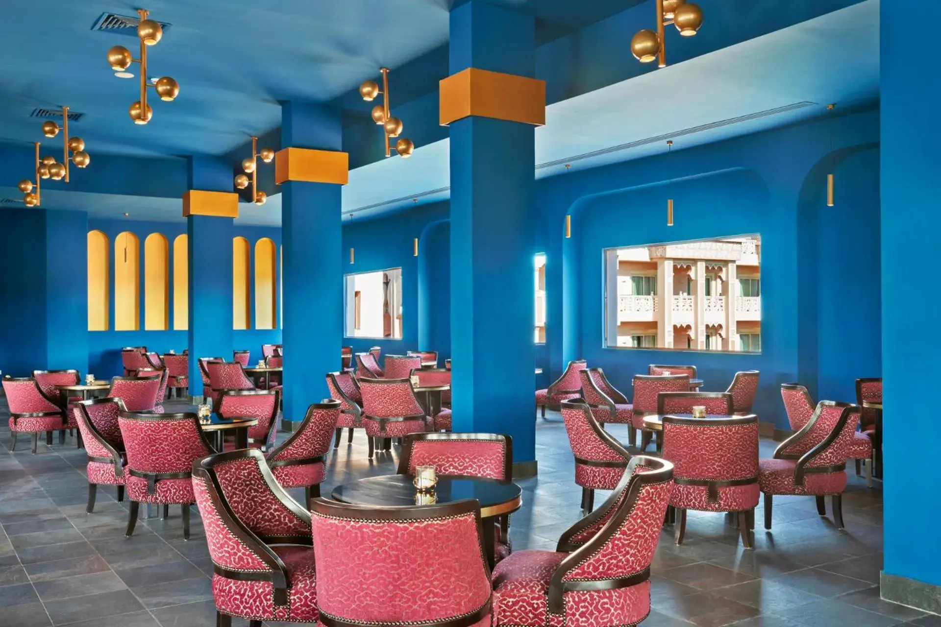 Lounge or bar, Restaurant/Places to Eat in Albatros Palace Resort (Families and Couples Only)