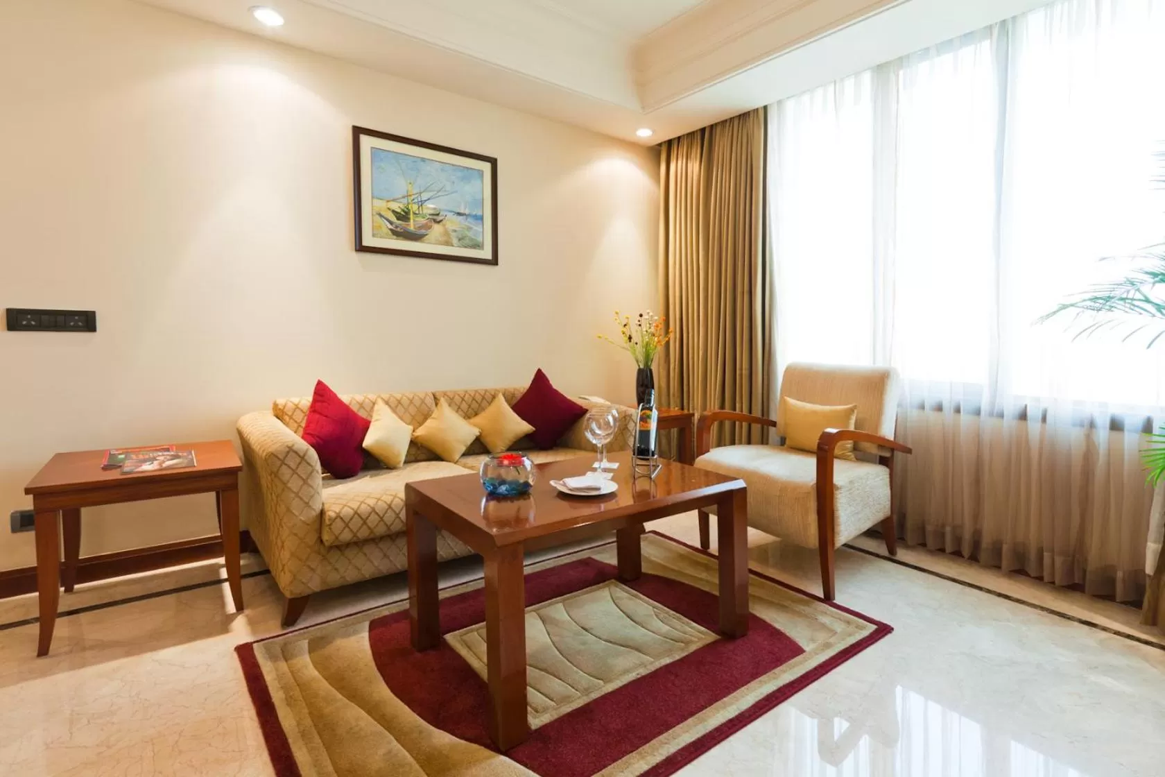 Living room in The Accord Metropolitan