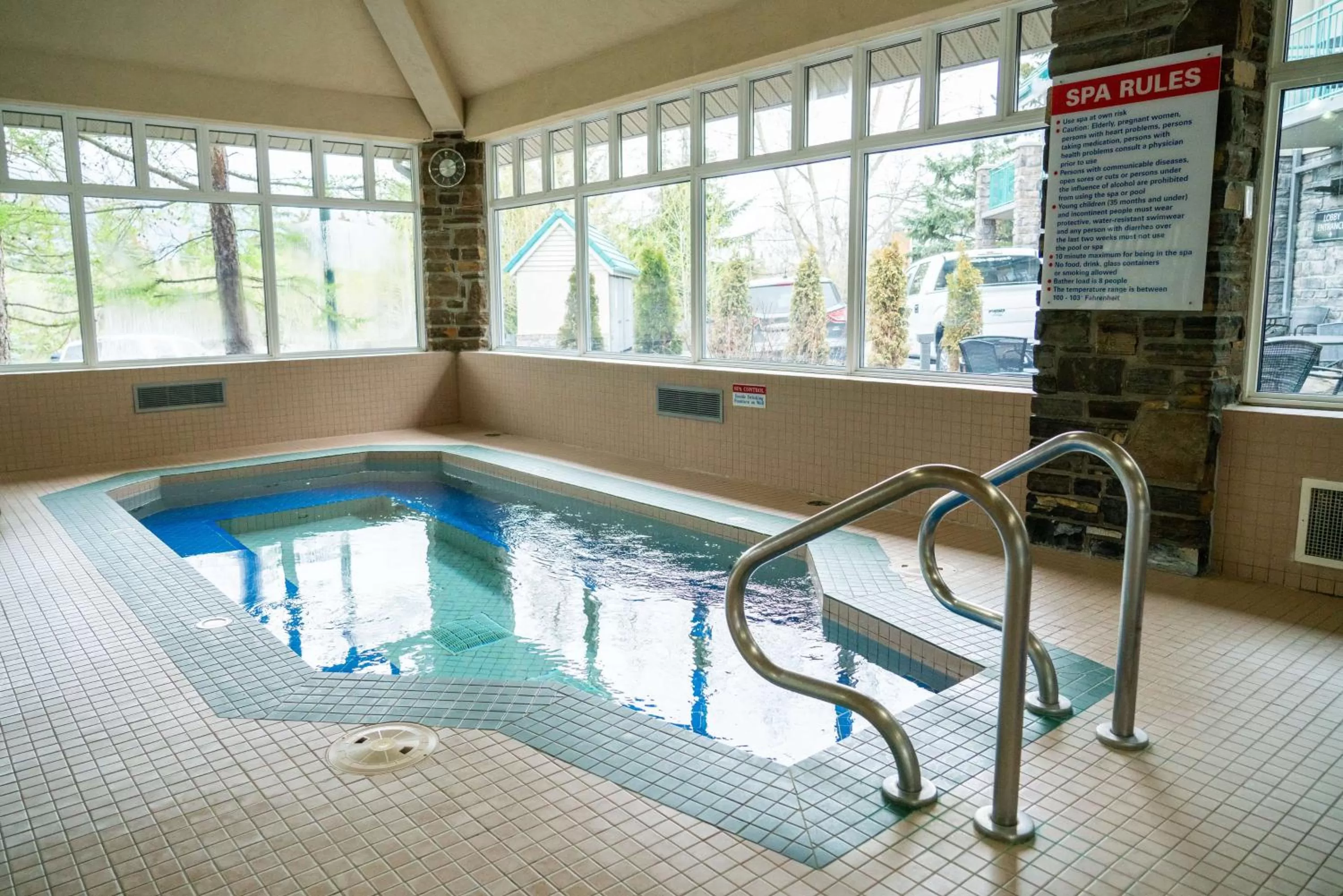 On site in Pocaterra Inn & Waterslide