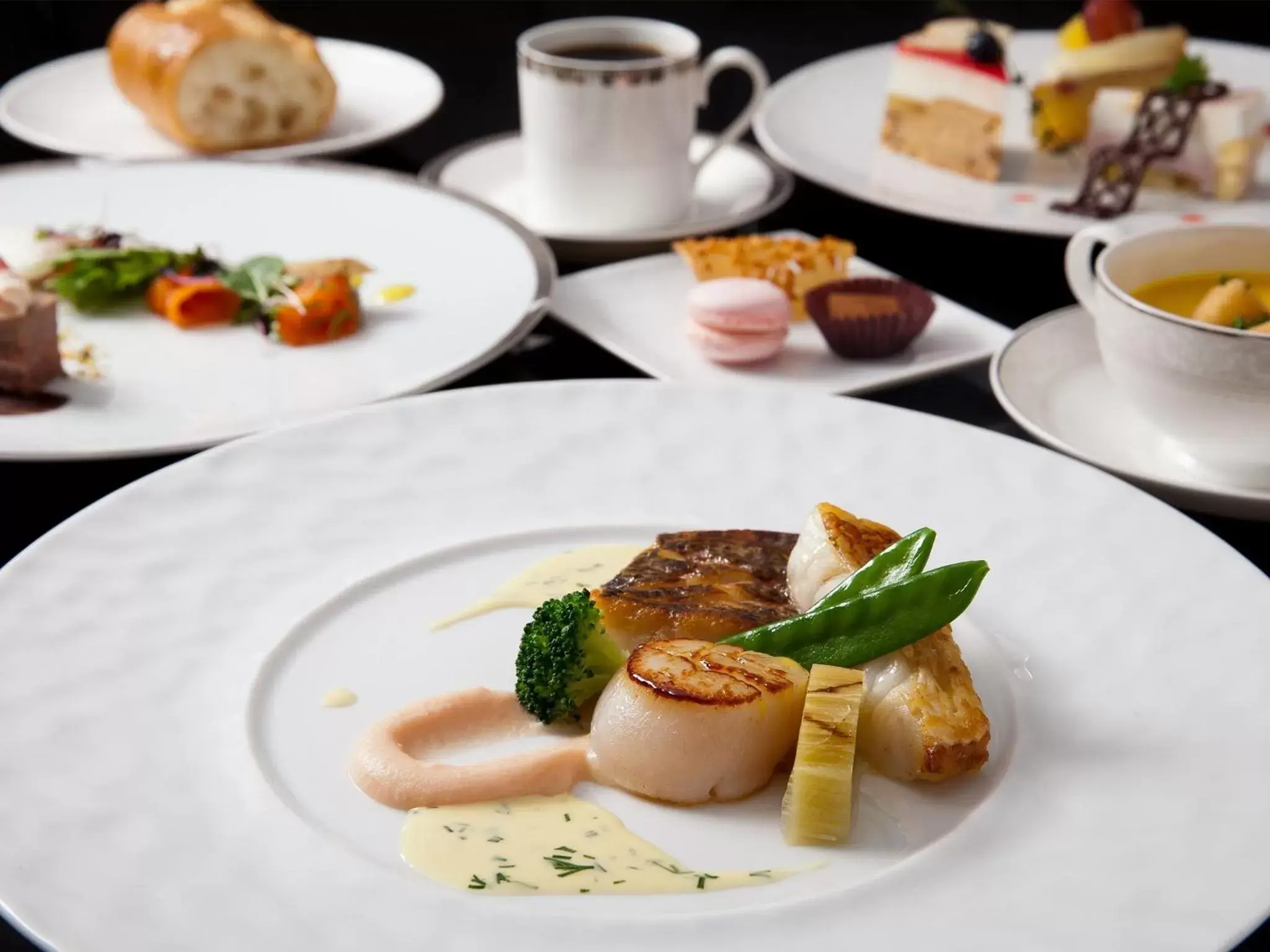 Food close-up in Lake Biwa Otsu Prince Hotel