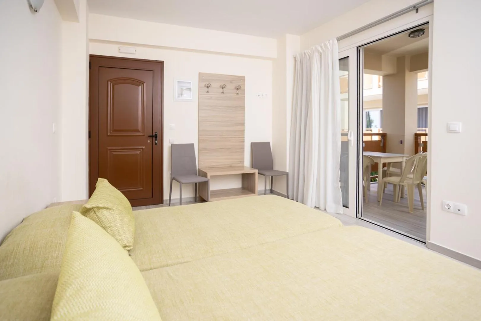 Bed in Ilian Beach & Apartments