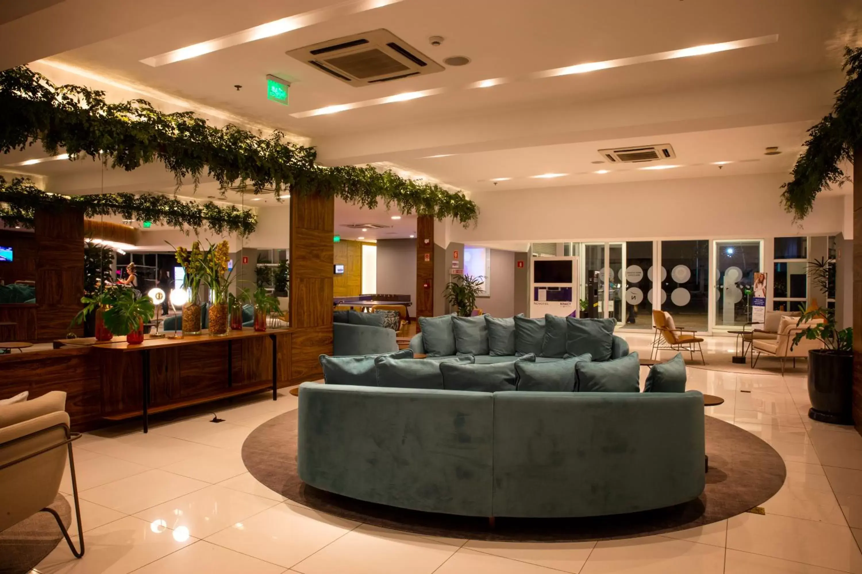 Lobby or reception, Lounge/Bar in Novotel Sao Paulo Morumbi